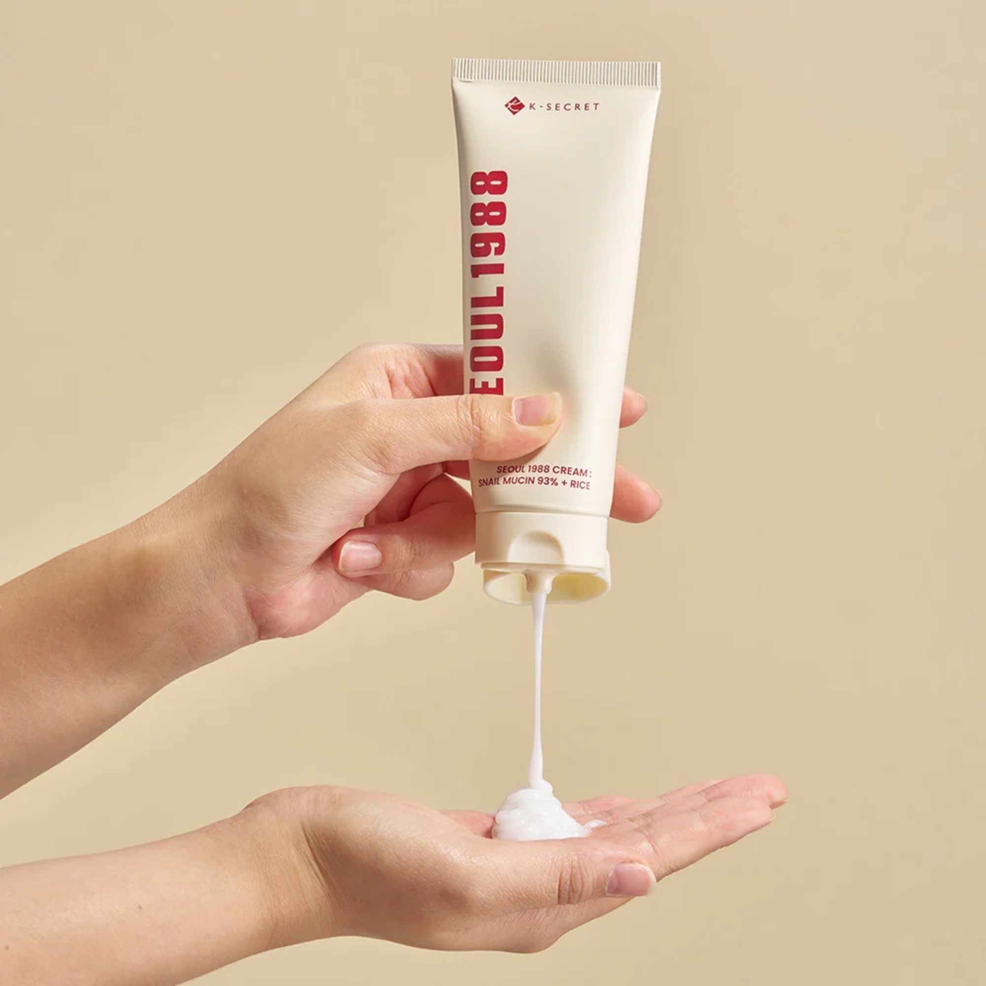 K-SECRET - SEOUL 1988 Cream : Snail Mucin 93% + Rice