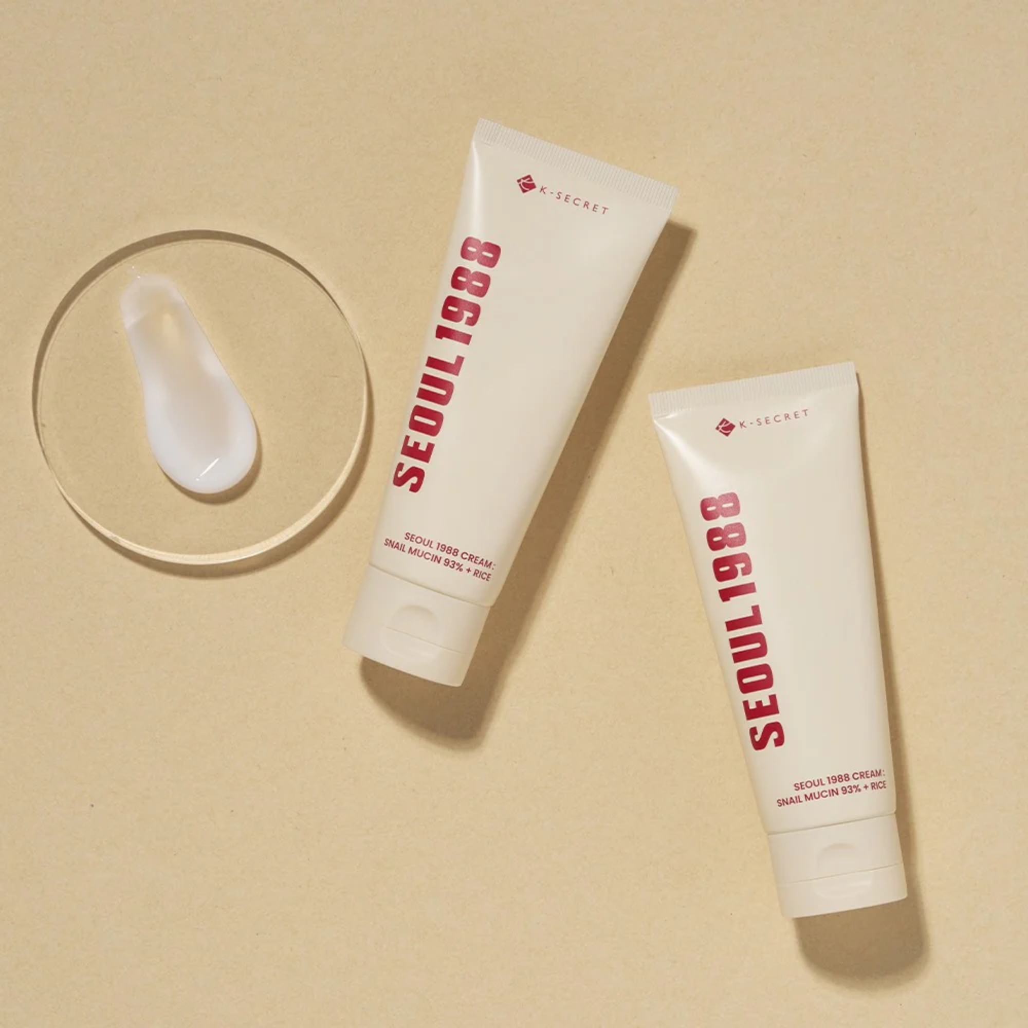 K-SECRET - SEOUL 1988 Cream : Snail Mucin 93% + Rice