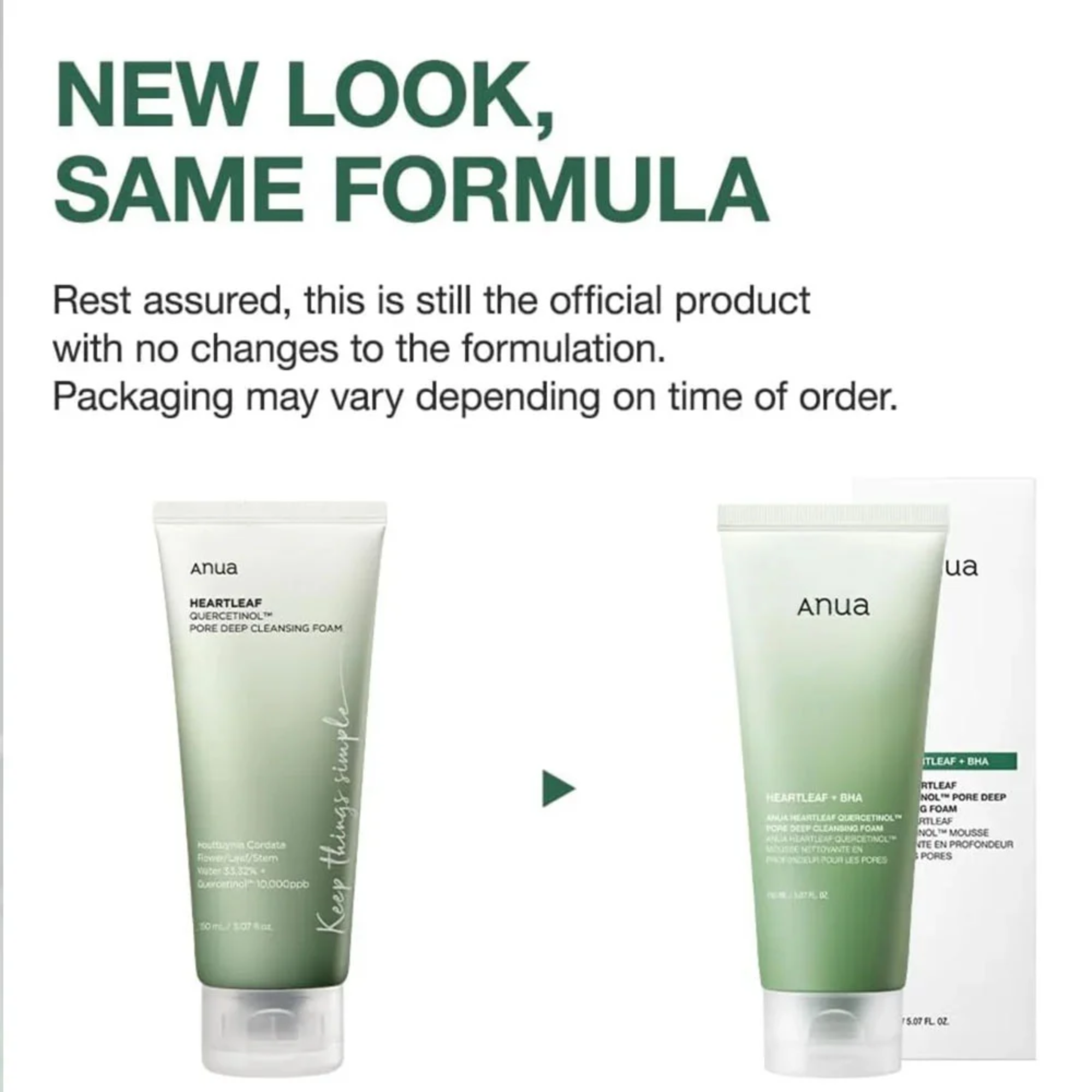 Anua Heartleaf Quercetinol Pore Deep Cleansing Foam 150ml