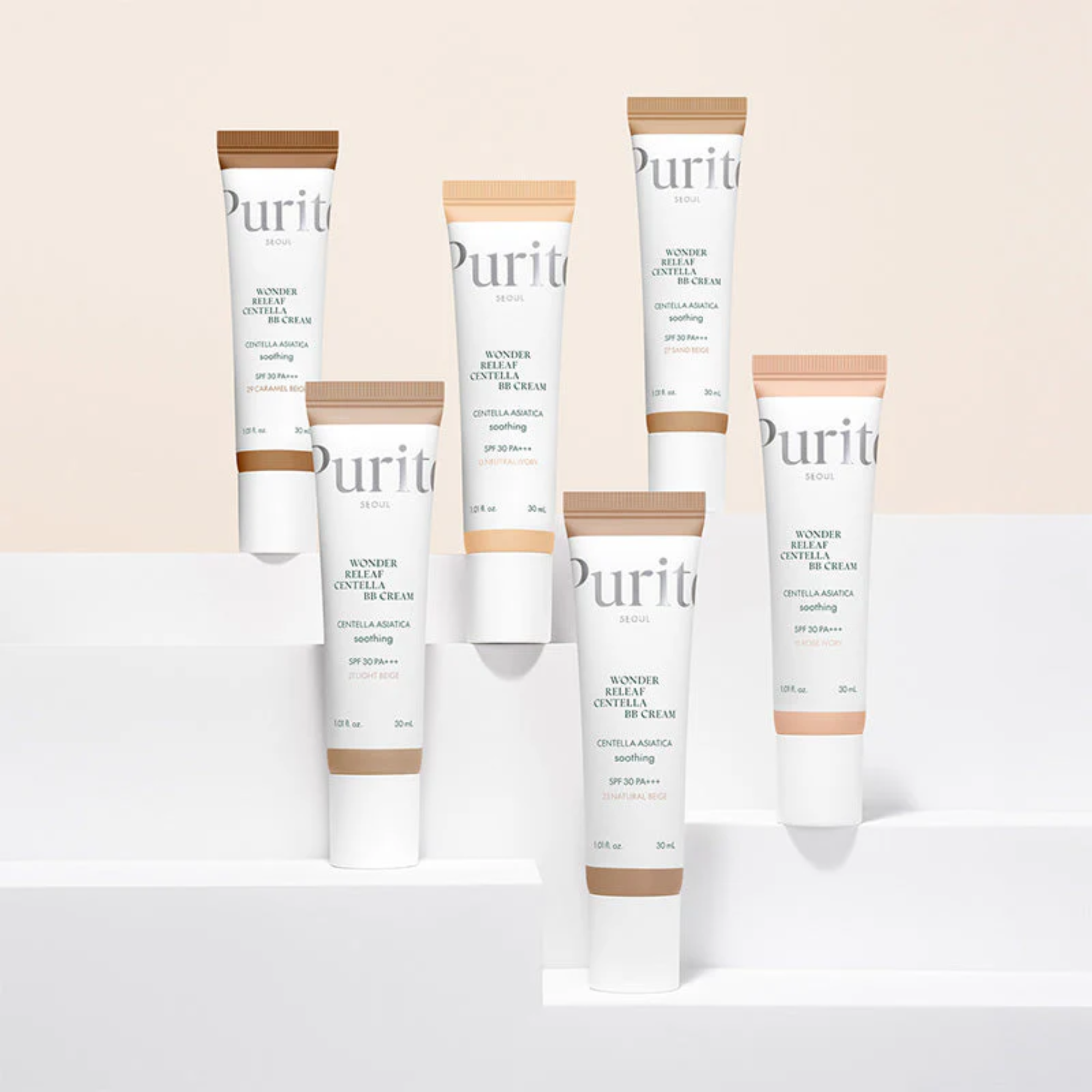 Purito Seoul Wonder Releaf Centella BB Cream 29 Caramel Beige