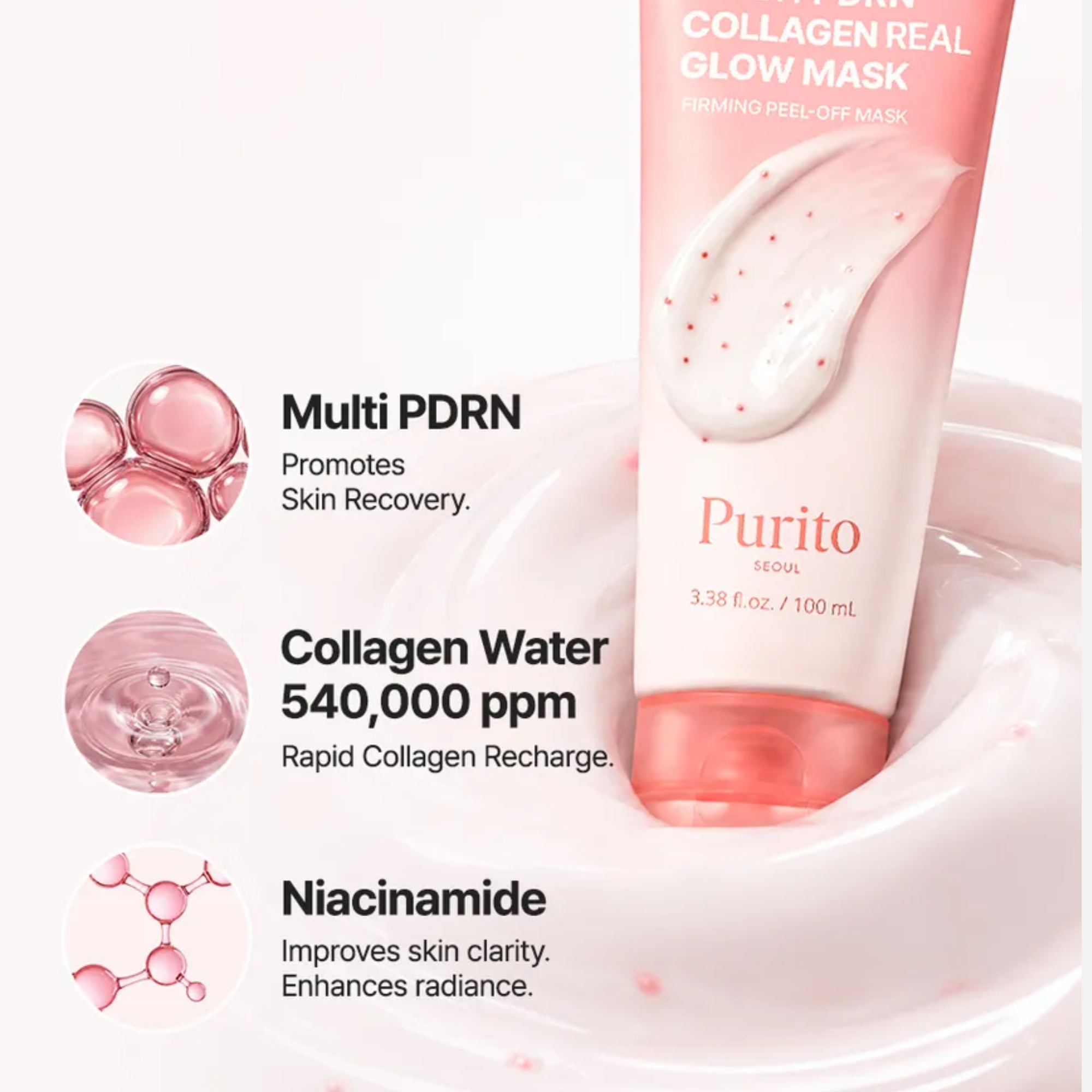 Purito Seoul Multi PDRN Collagen Real Glow Mask