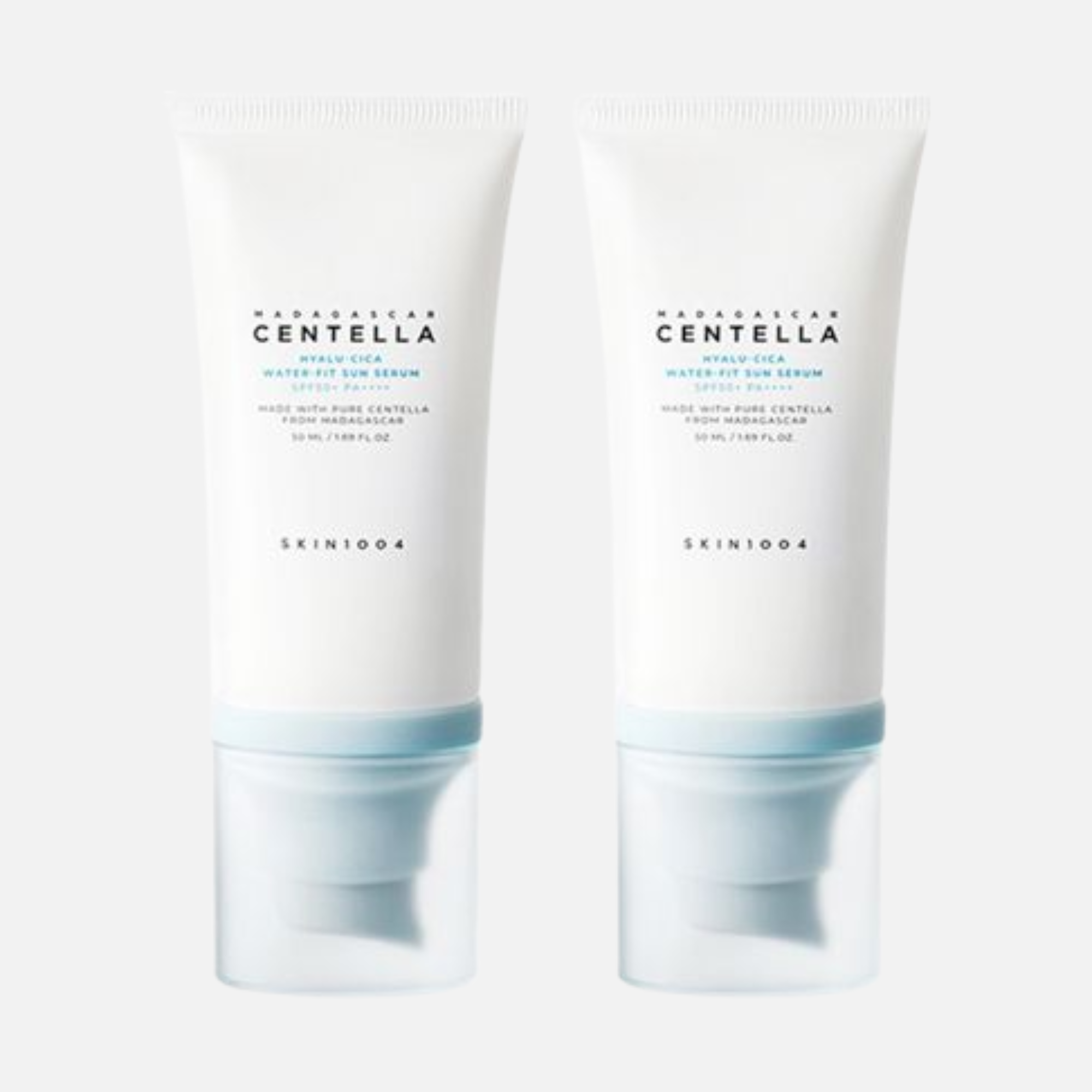 SKIN1004 Madagascar Centella Hyalu-Cica Water-Fit Sun Serum SPF50+ PA++++ Twin Pack