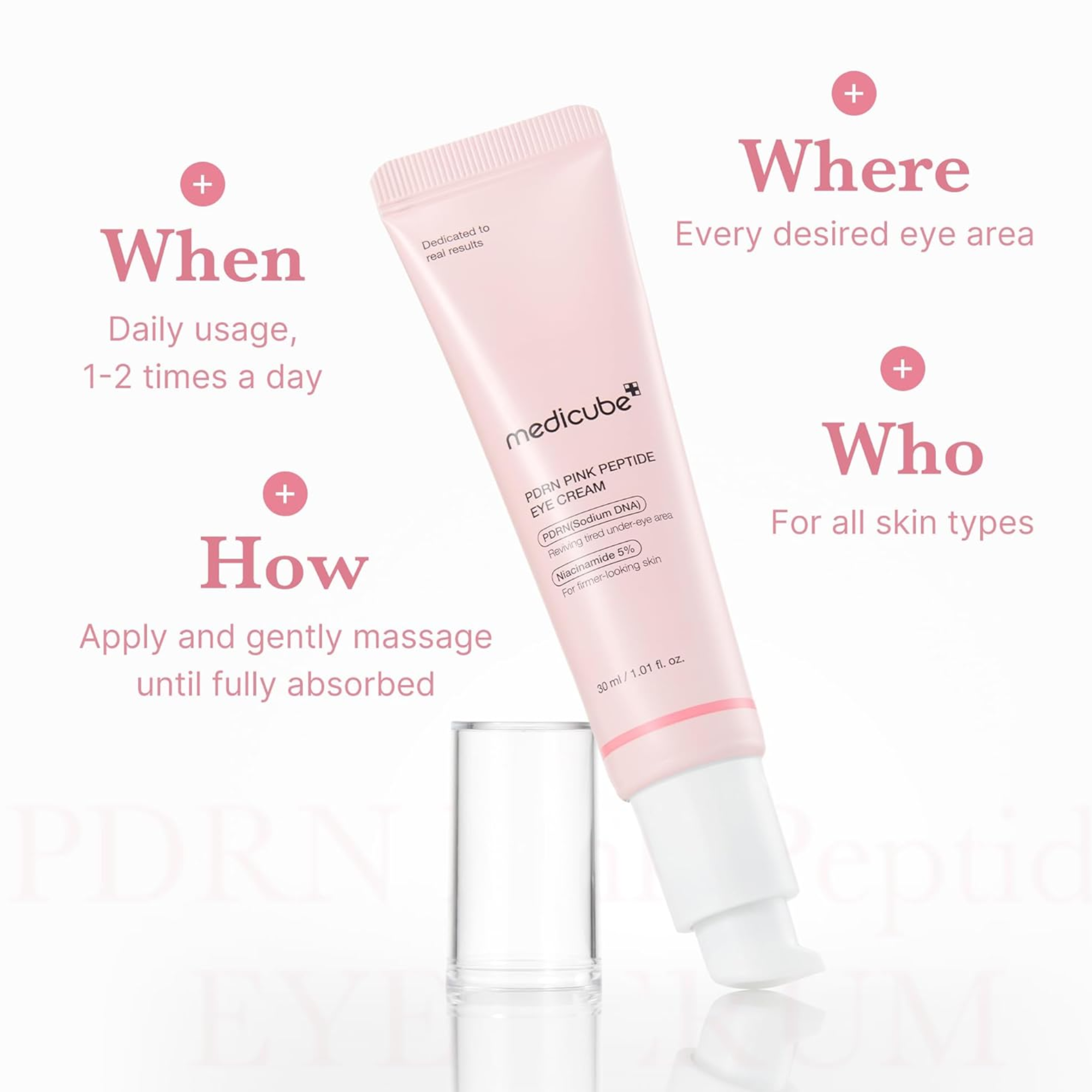 medicube PDRN Pink Peptide Eye Cream