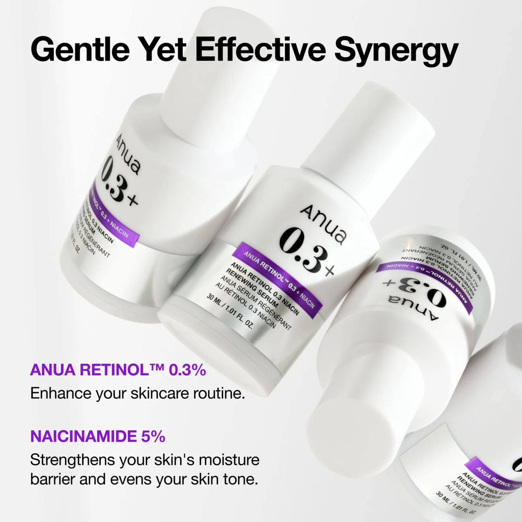 Anua Retinol 0.3% + Niacin Renewing Serum