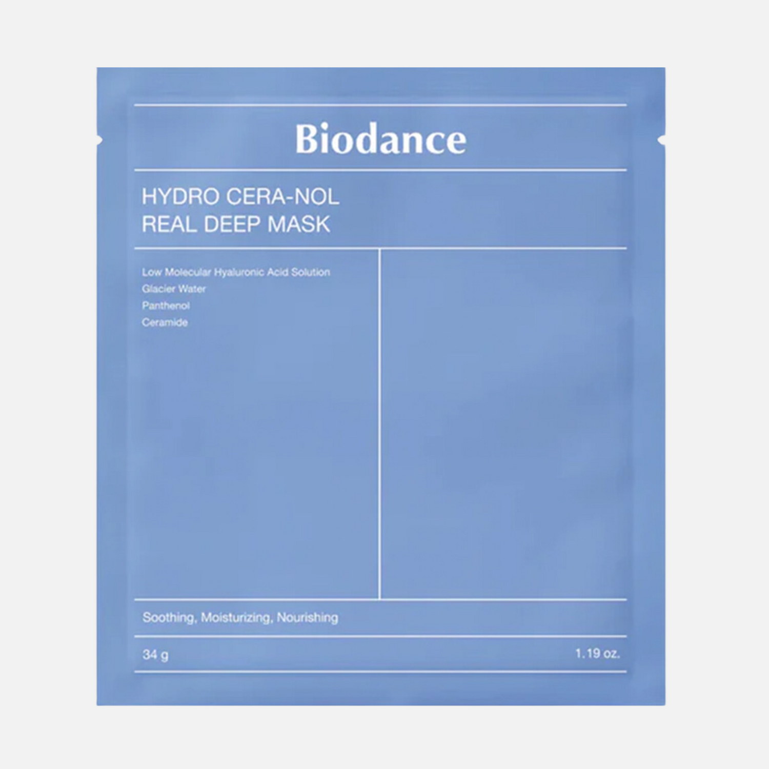 Biodance Hydro Cera-Nol Real Deep Mask 4 Stück