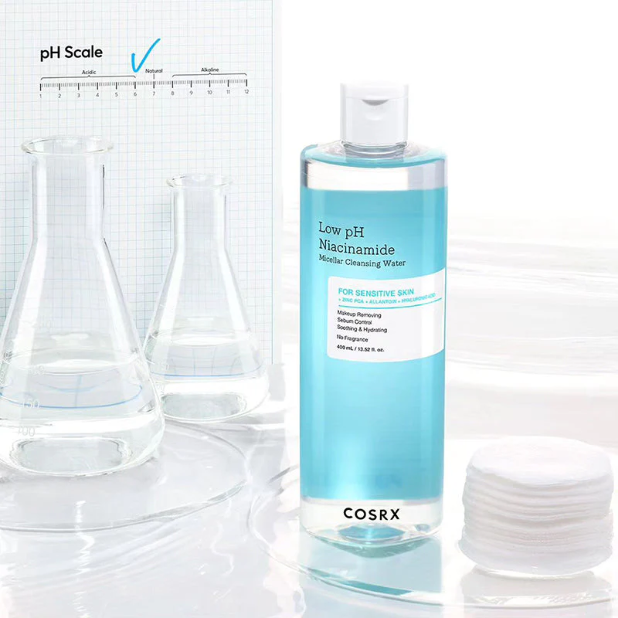 Cosrx Low pH Niacinamide Micellar Cleansing Water 400ml