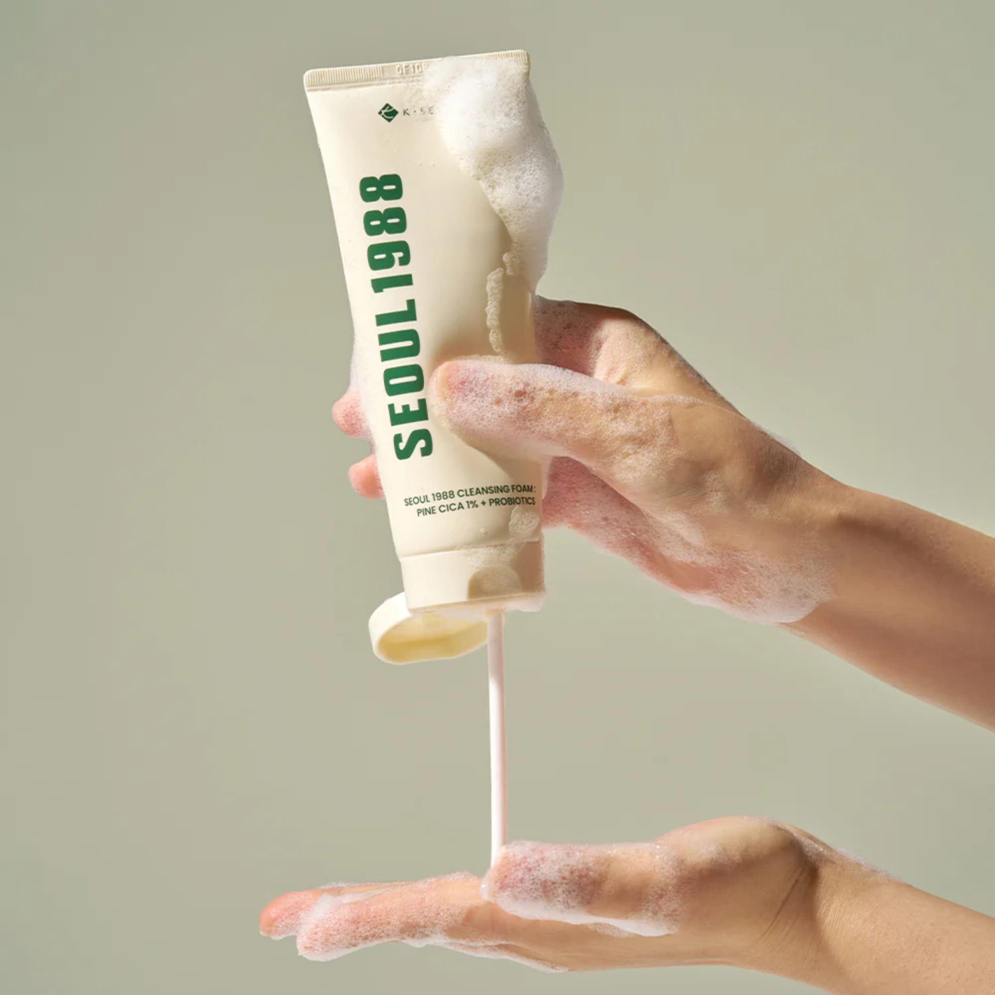 K-SECRET - SEOUL 1988 Cleansing Foam : Pine Cica 1% + Probiotics