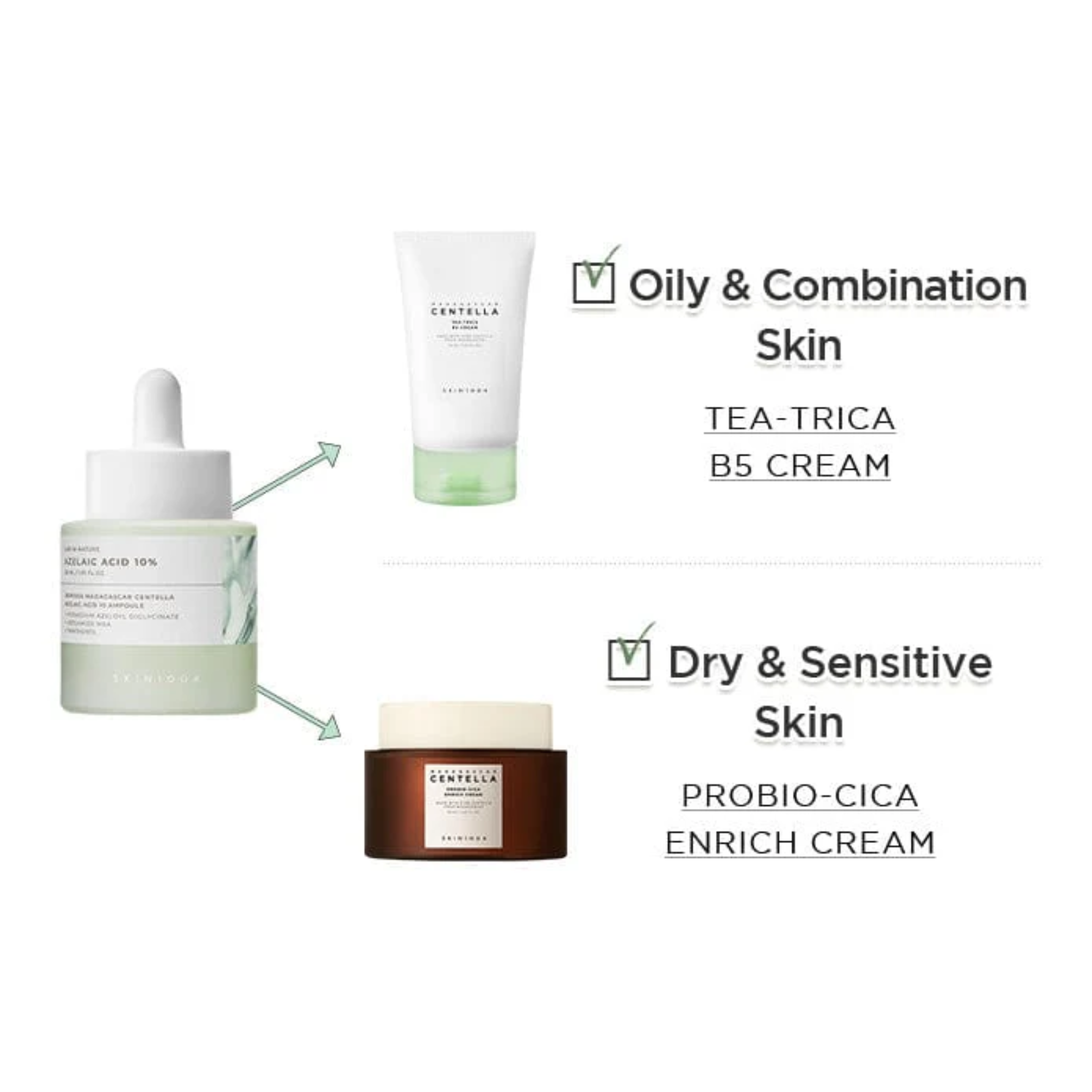 SKIN1004 Madagascar Centella Azelaic Acid 10 Ampoule 9ml