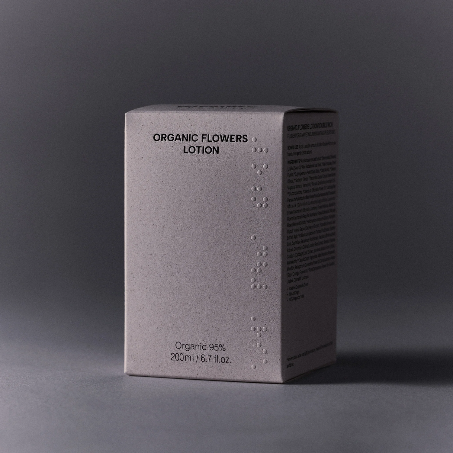 WHAMISA Organic Flowers Lotion Double Rich