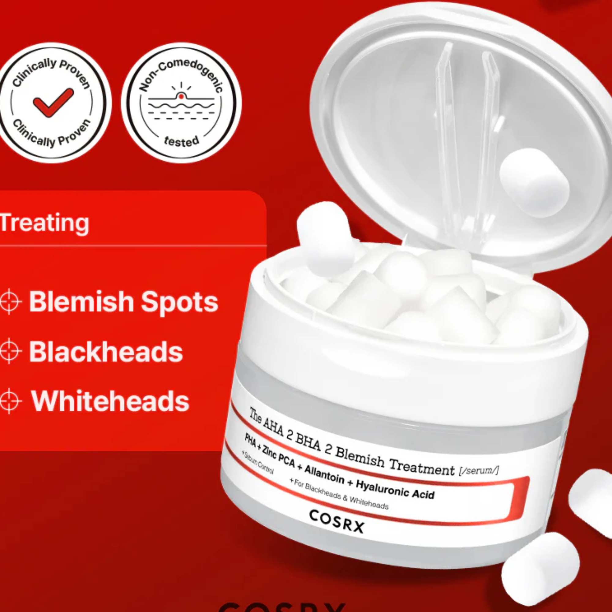 Cosrx The AHA 2 BHA 2 Blemish Treatment Serum 50g