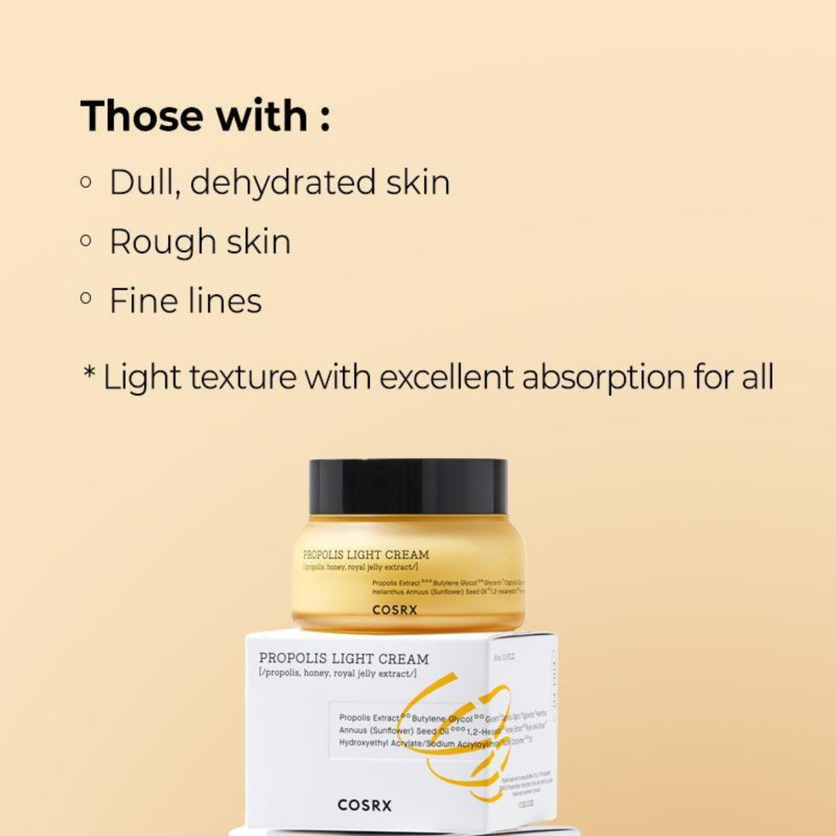 Cosrx Full Fit Propolis Light Cream 65ml