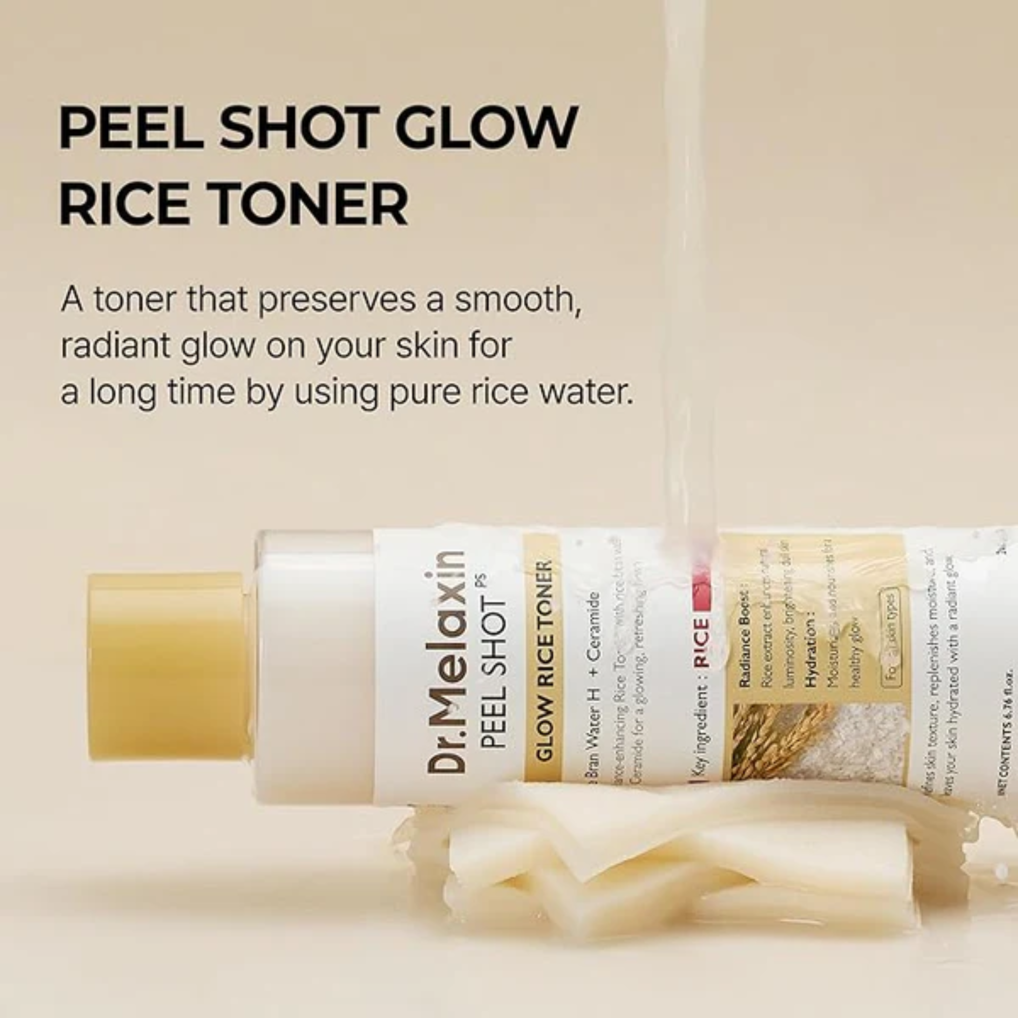 Dr.Melaxin Peel Shot Glow White Rice Toner