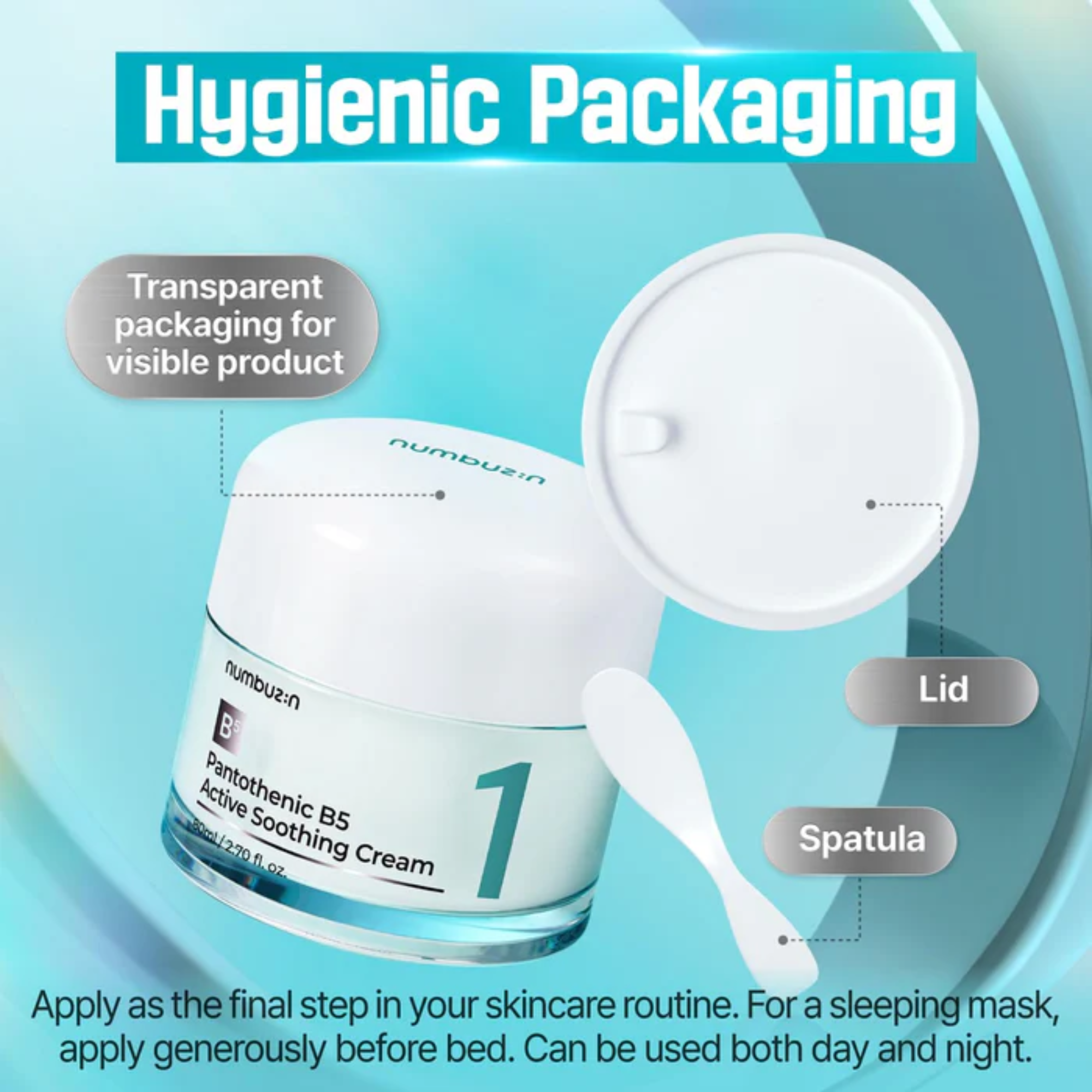 Numbuzin No.1 Pantothenic B5 Active Soothing Cream