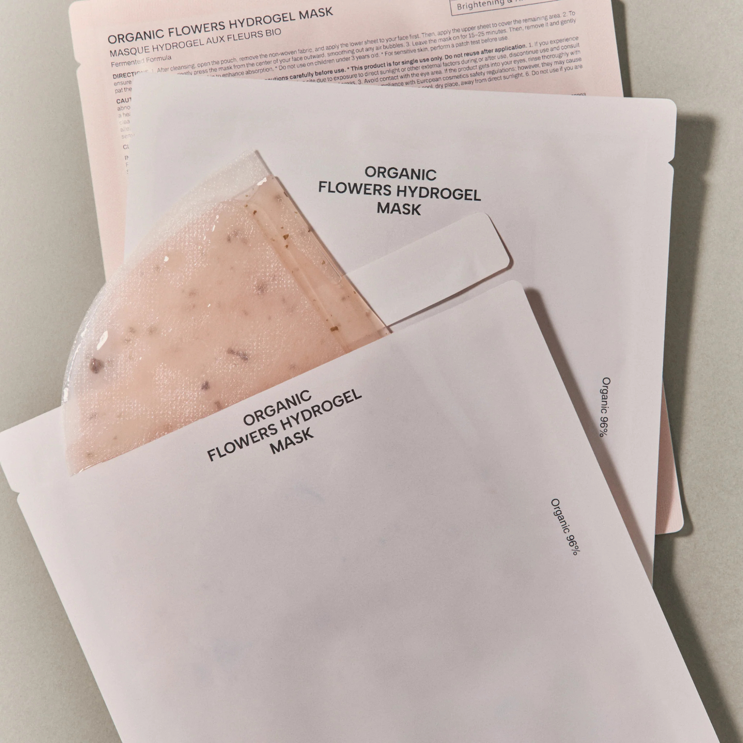 WHAMISA Flowers Hydrogel Facial Mask