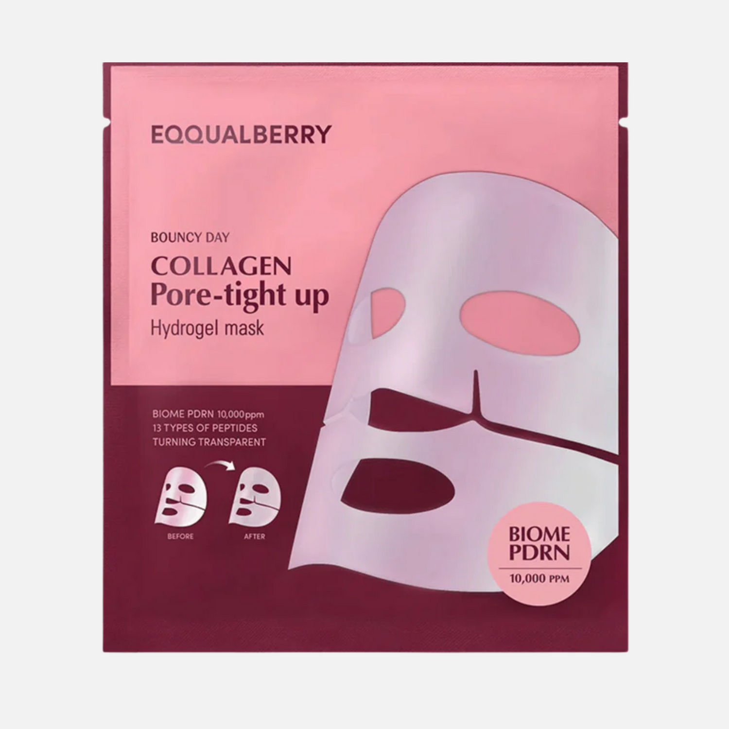 EQQUALBERRY Collagen Pore-Tight Up Hydrogel Mask