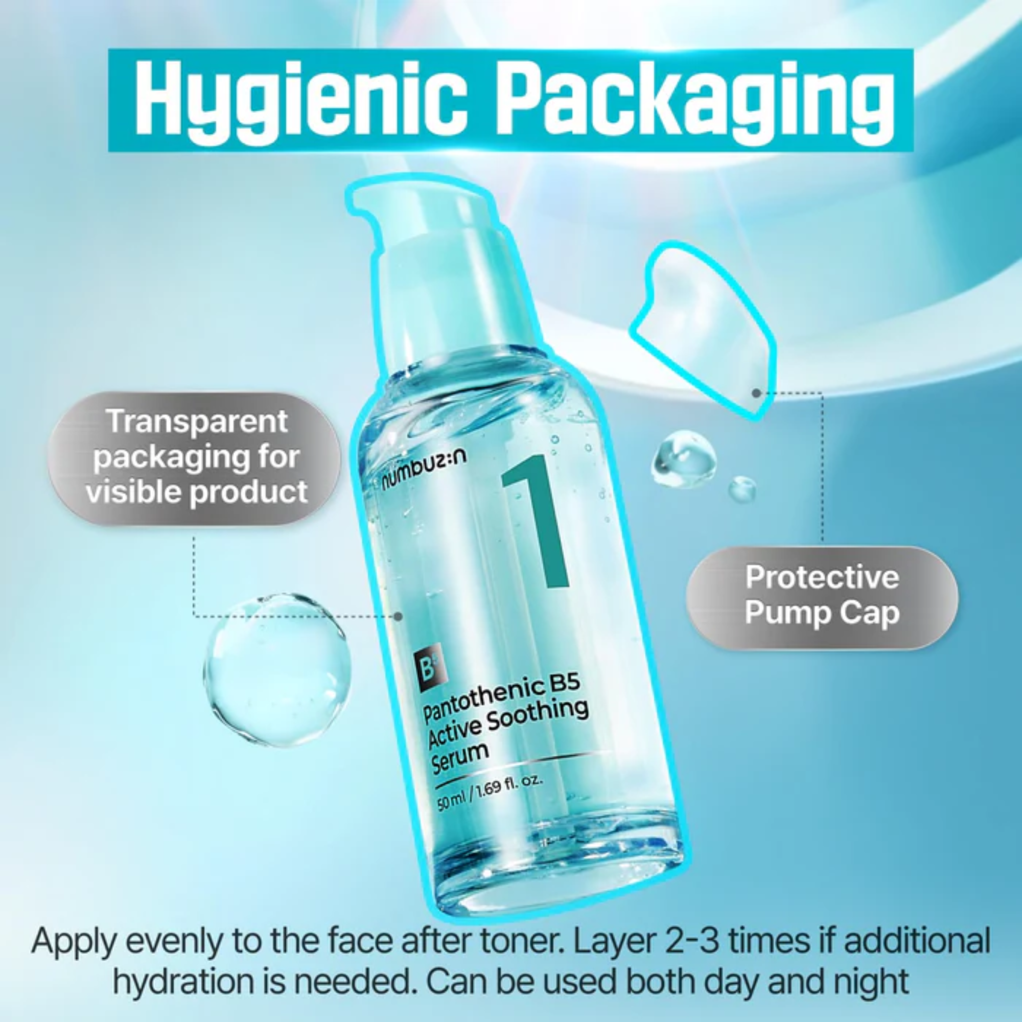 Numbuzin No.1 Pantothenic B5 Active Soothing Serum