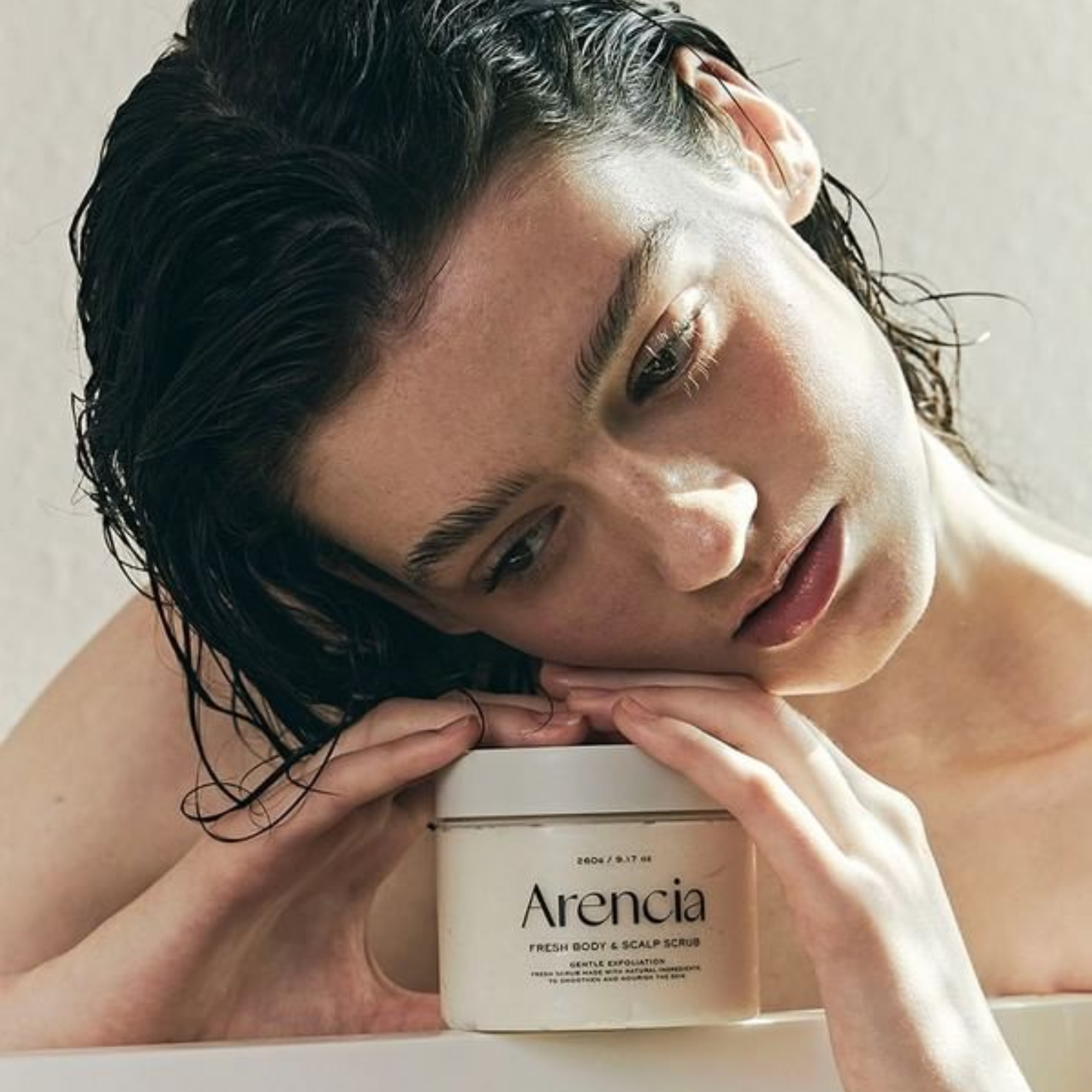 Arencia Fresh Cloud Body & Scalp Scrub White Tea & Neroli