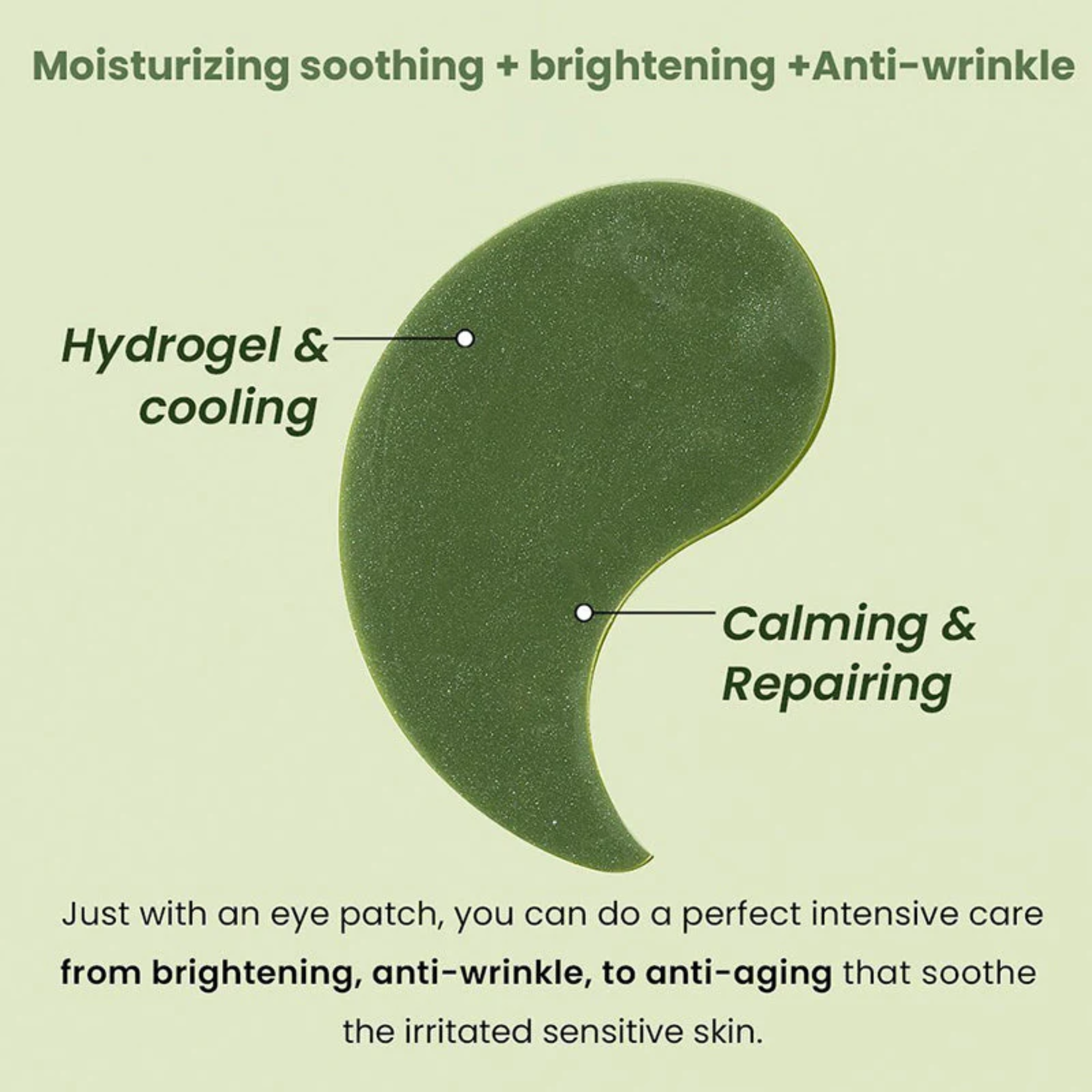 Heimish Matcha Biome Hydrogel Eye Patch