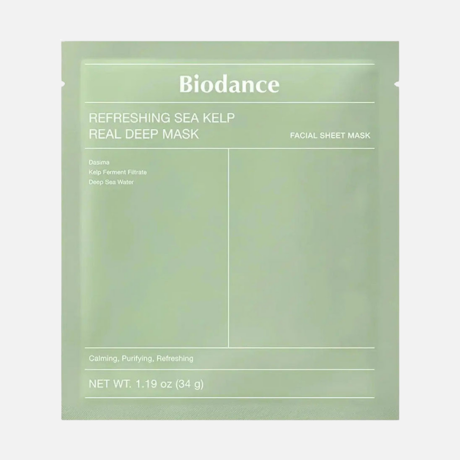 Biodance Refreshing Sea Kelp Real Deep Mask 1 Stück