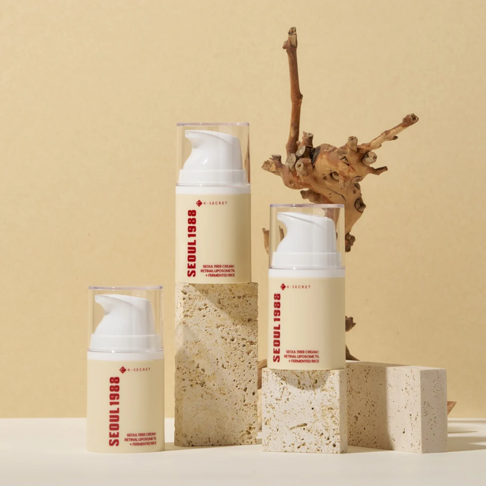 K-SECRET - SEOUL 1988 Cream : Retinal Liposome 1% + Fermented Rice