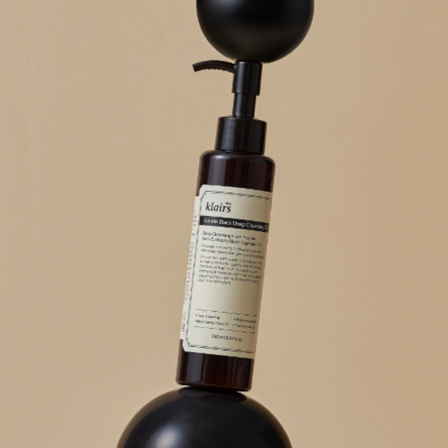 Klairs Gentle Black Deep Cleansing Oil