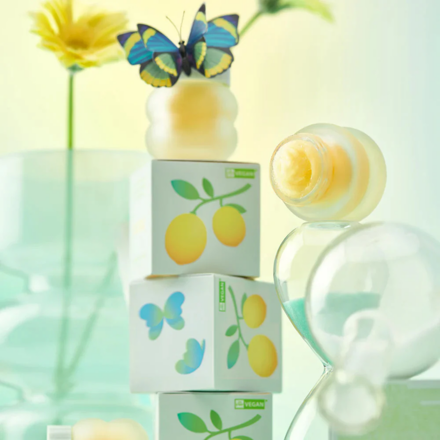 Tocobo Lemon Sugar Scrub Lip Mask