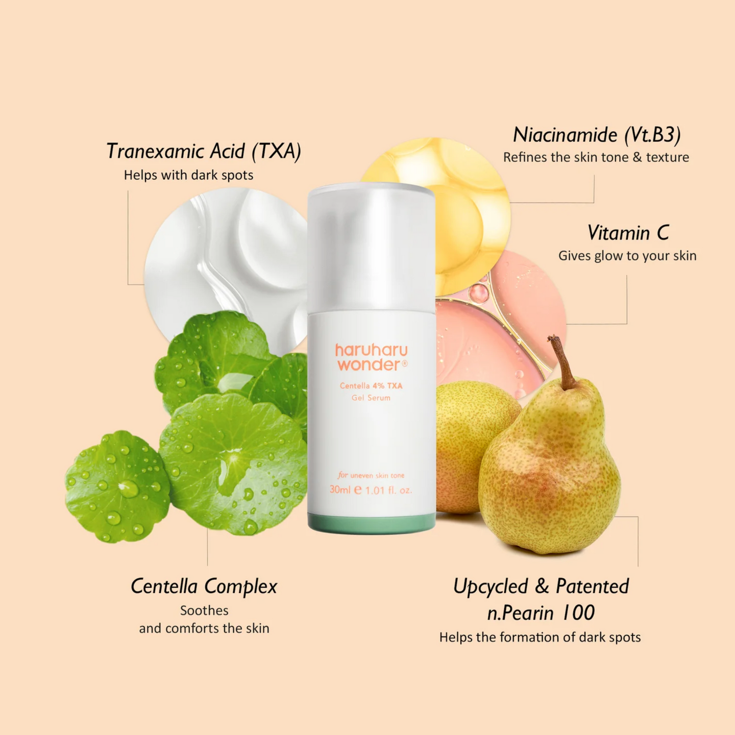 Haruharu Wonder Centella 4% TXA Dark Spot Go Away Serum