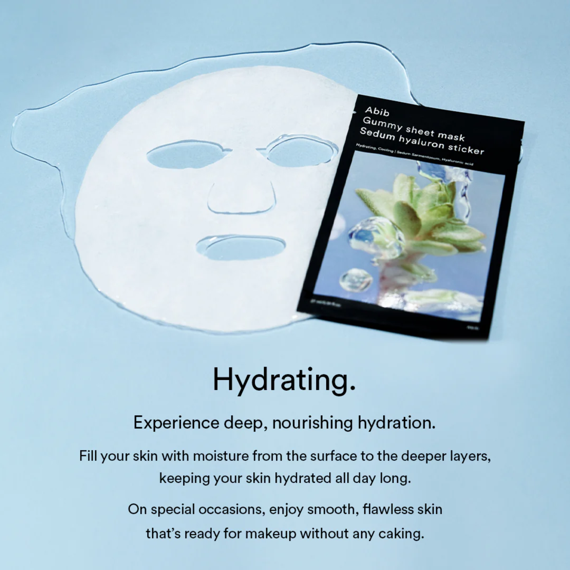 Abib Gummy Sheet Mask Sedum Hyaluron Sticker