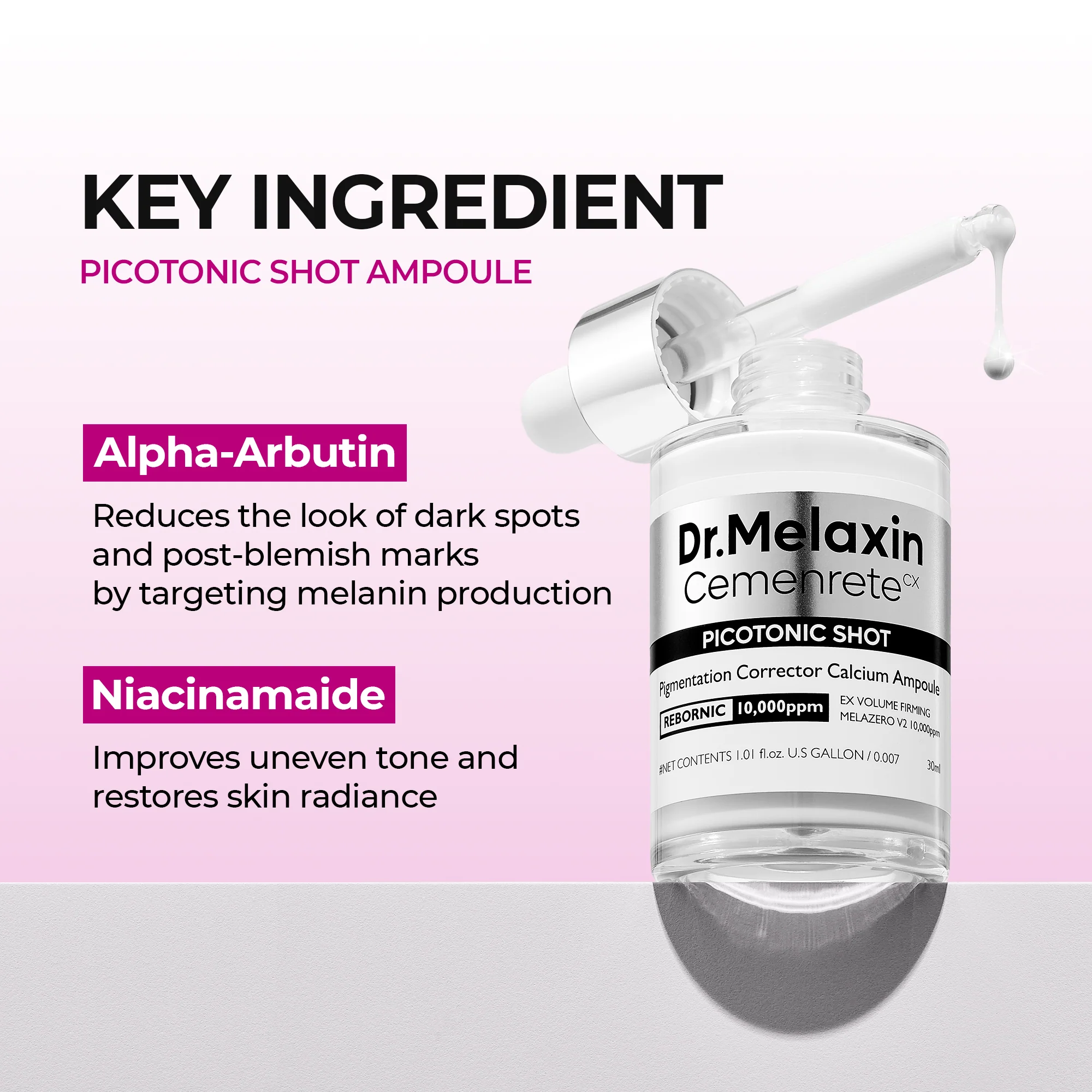 Dr.Melaxin Cemenrete Picotonic Shot Pigmentation Serum