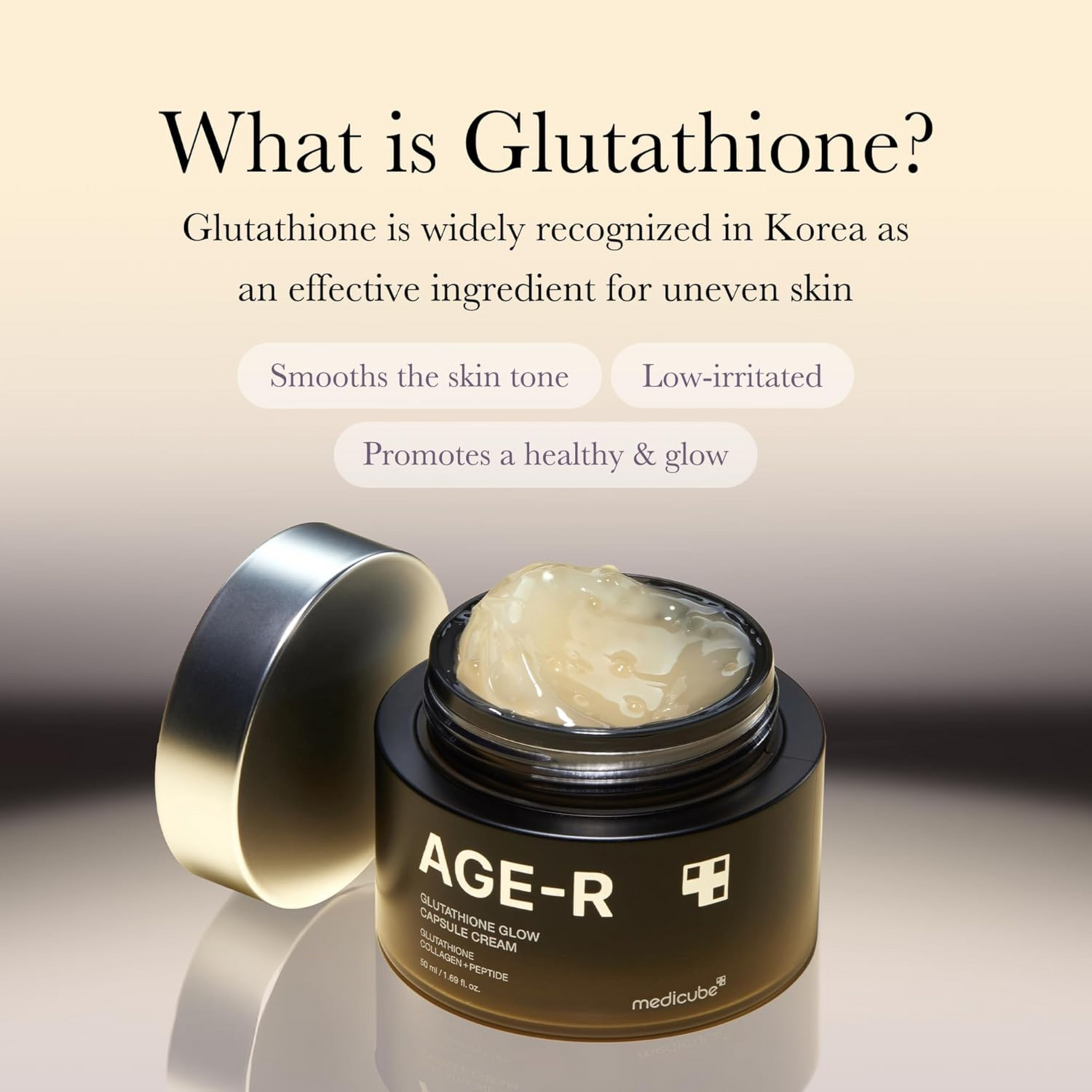 Medicube AGE-R Glutathione Glow Capsule Cream
