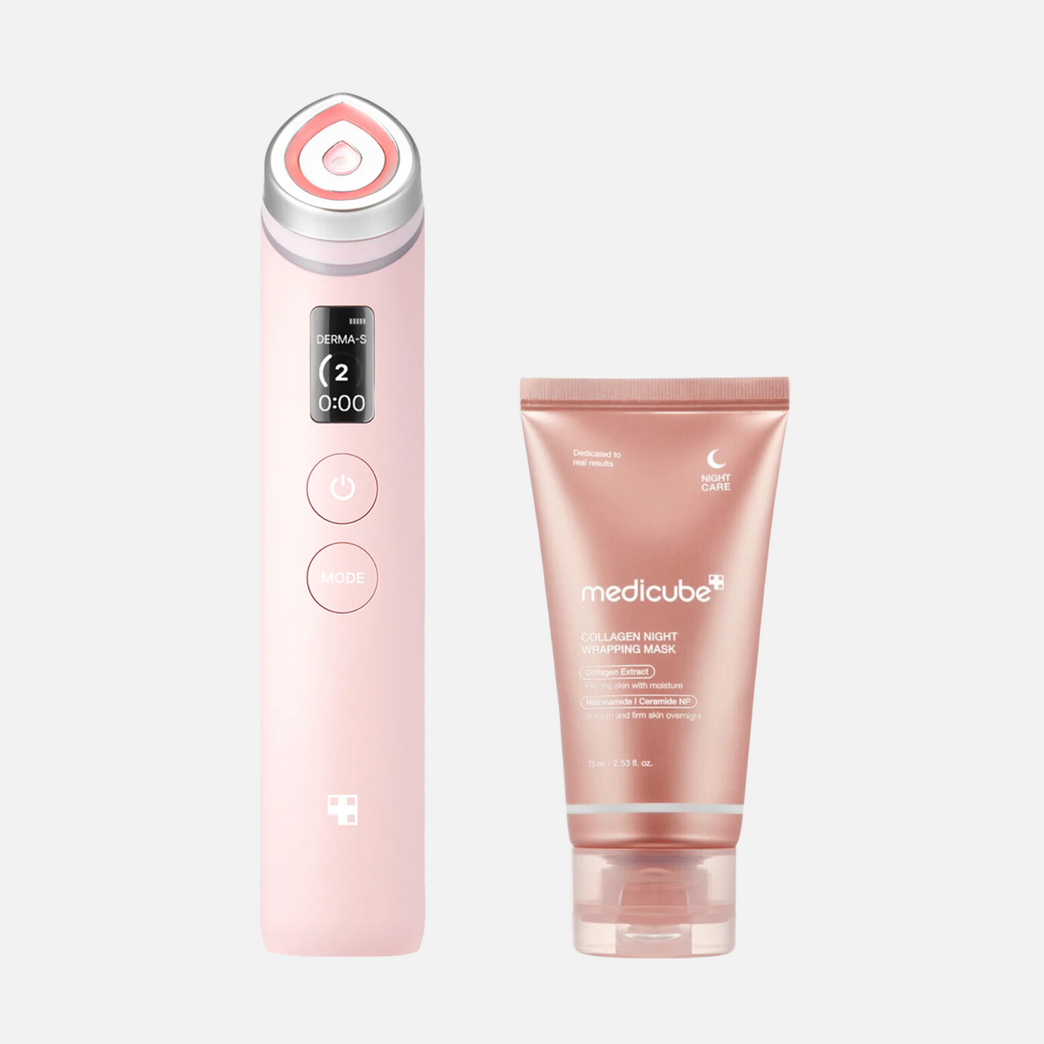 Medicube Age-R Booster Pro Pink + Collagen Night Wrapping Mask