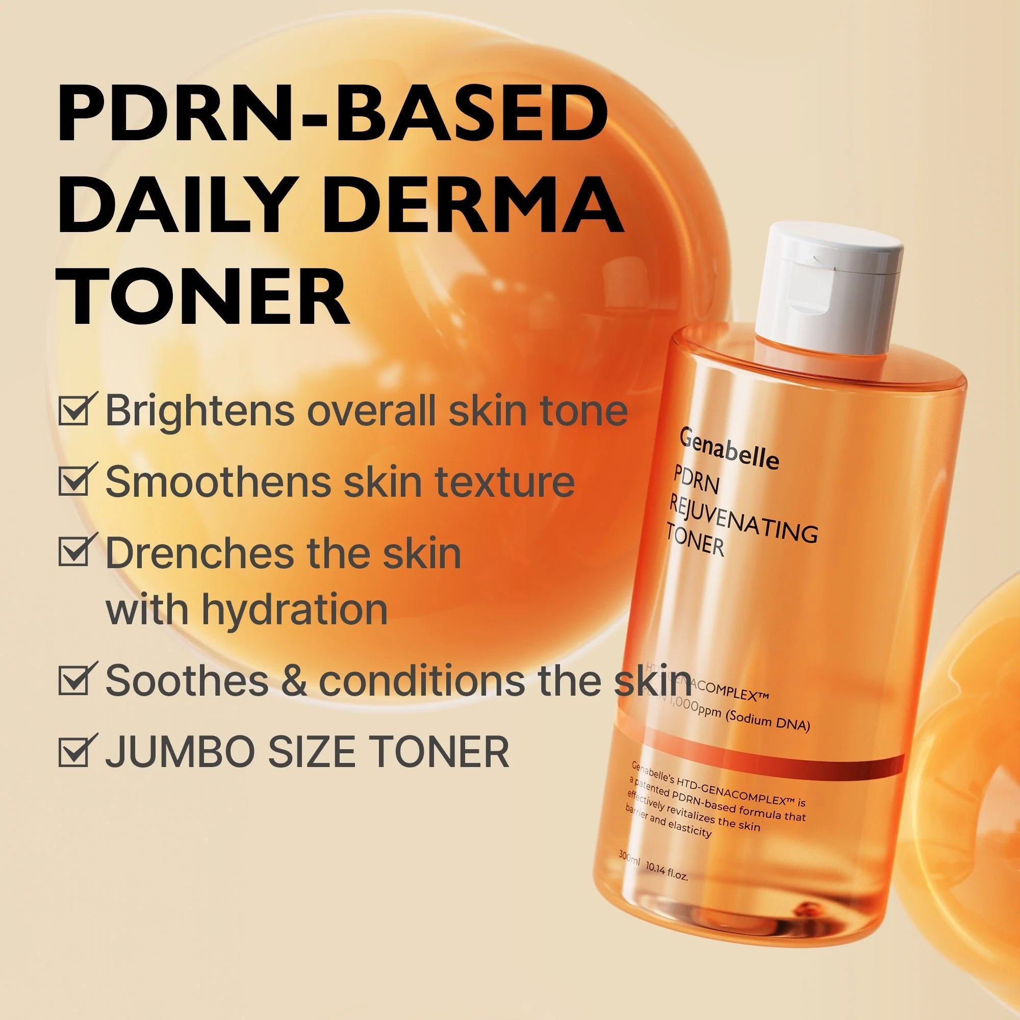 Genabelle PDRN Rejenating Toner 300ml