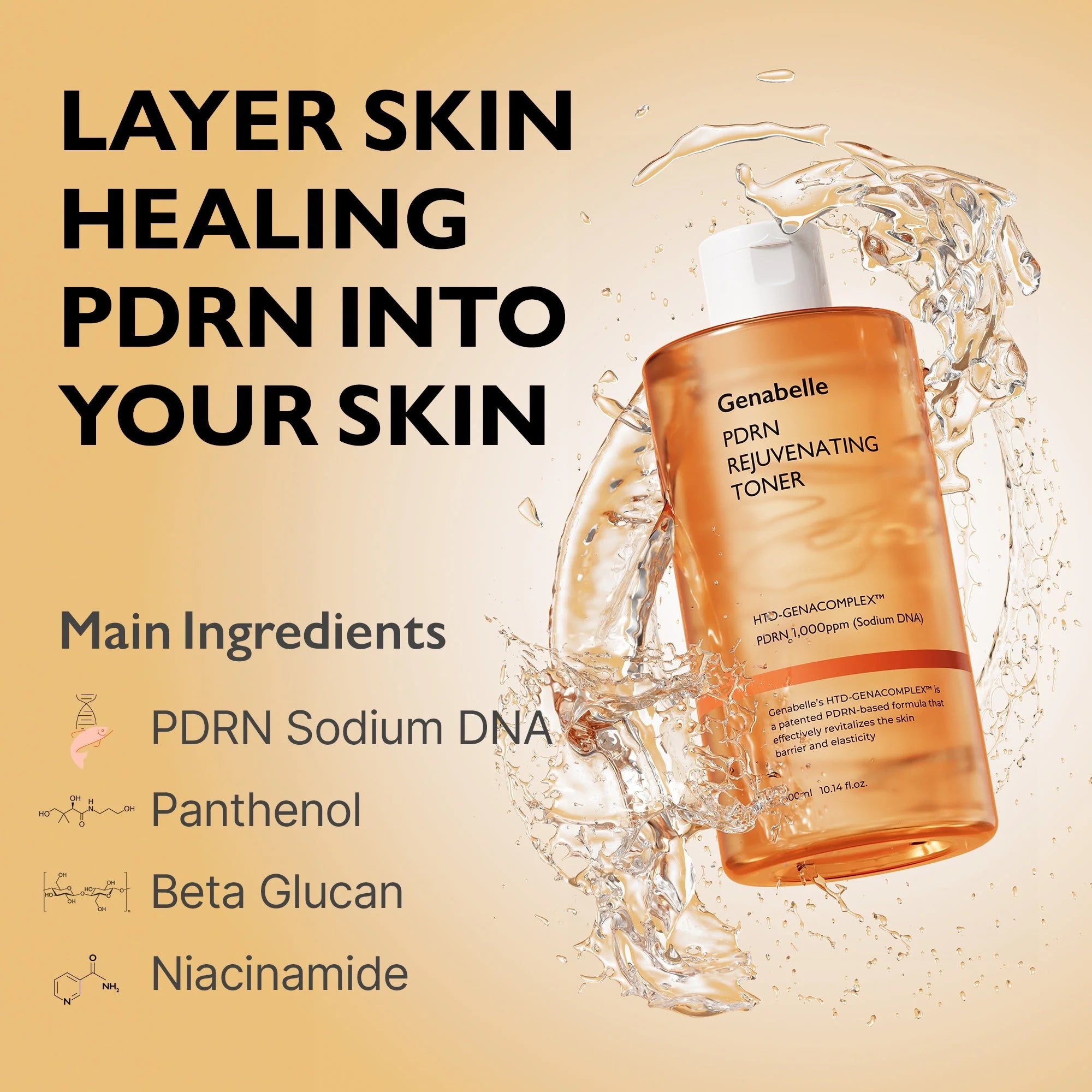 Genabelle PDRN Rejenating Toner 300ml