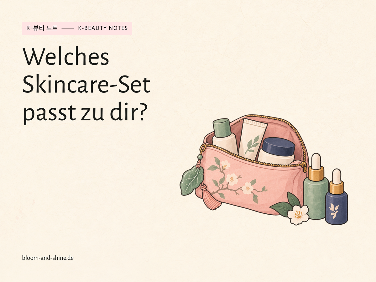 Koreanisches Skincare-Set auswählen: Routine, Reisegrößen oder Serum-Probierset?