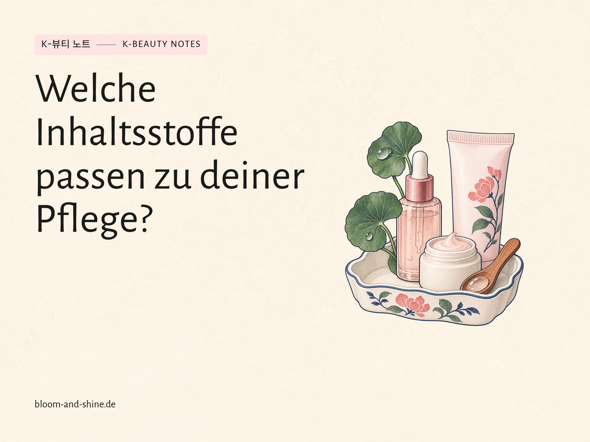 Inhaltsstoffe in K-Beauty: Was passt zu deinem Pflegeanliegen?