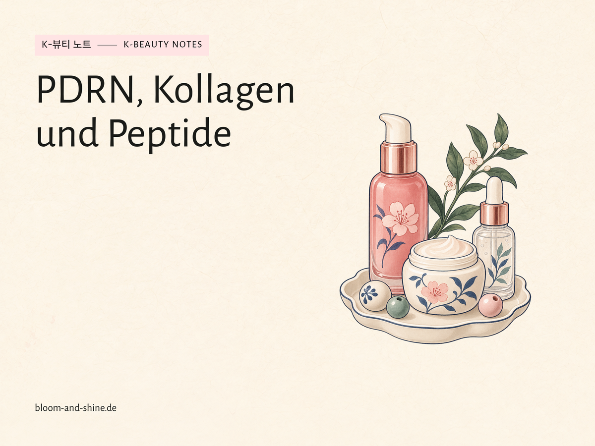 PDRN, Kollagen und Peptide: Drei Pflegebegriffe im Vergleich