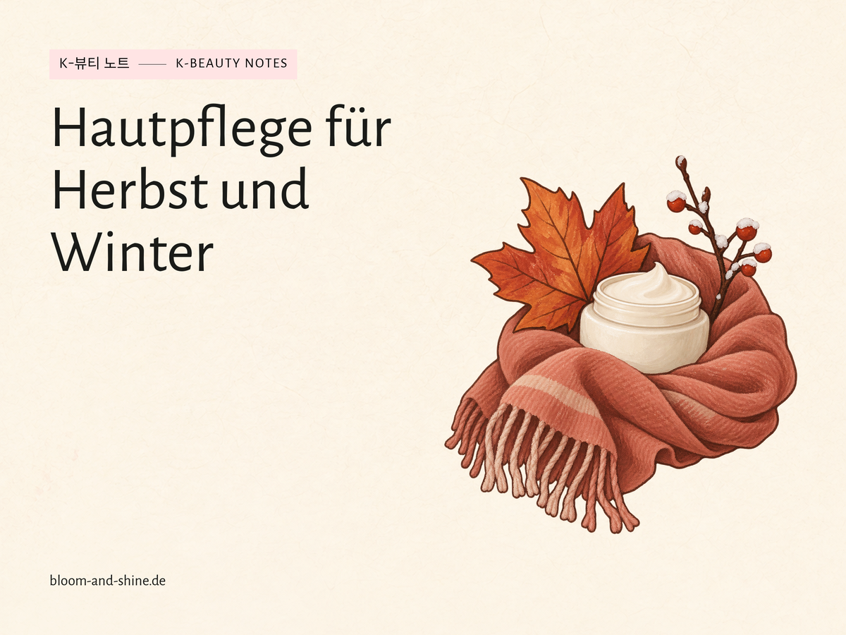 Wenn die Heizung wieder läuft: Deine Hautpflege für Herbst und Winter