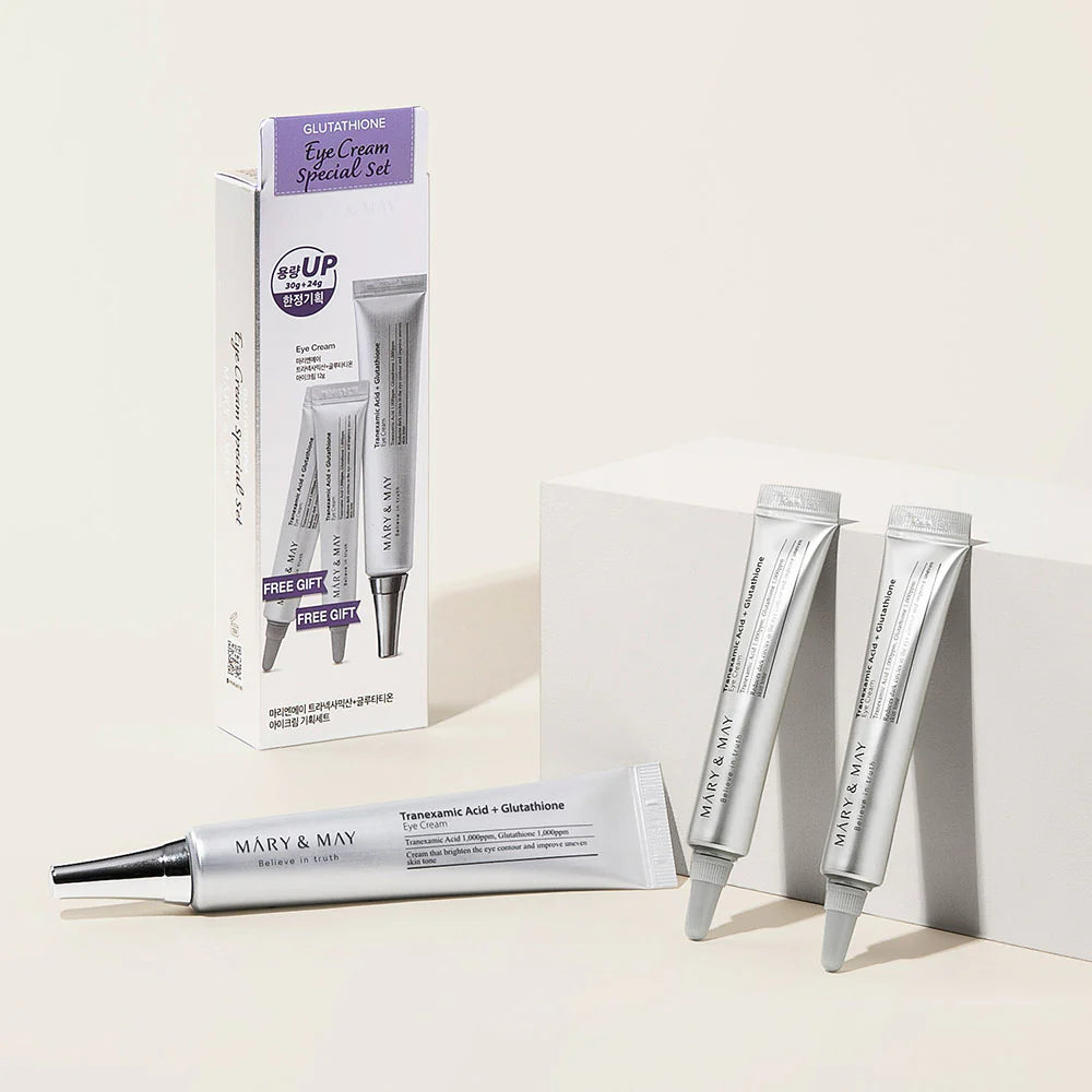 Mary&amp;May Tranexamic Acid + Glutathione Eye Cream Special Set