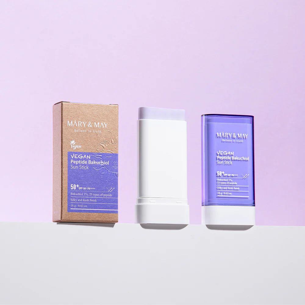 Mary&amp;May Vegan Peptide Bakuchiol Sun Stick SPF50+ PA++++