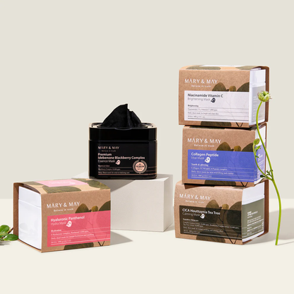 Mary&amp;May Premium Idebenone Blackberry Complex Essence Mask