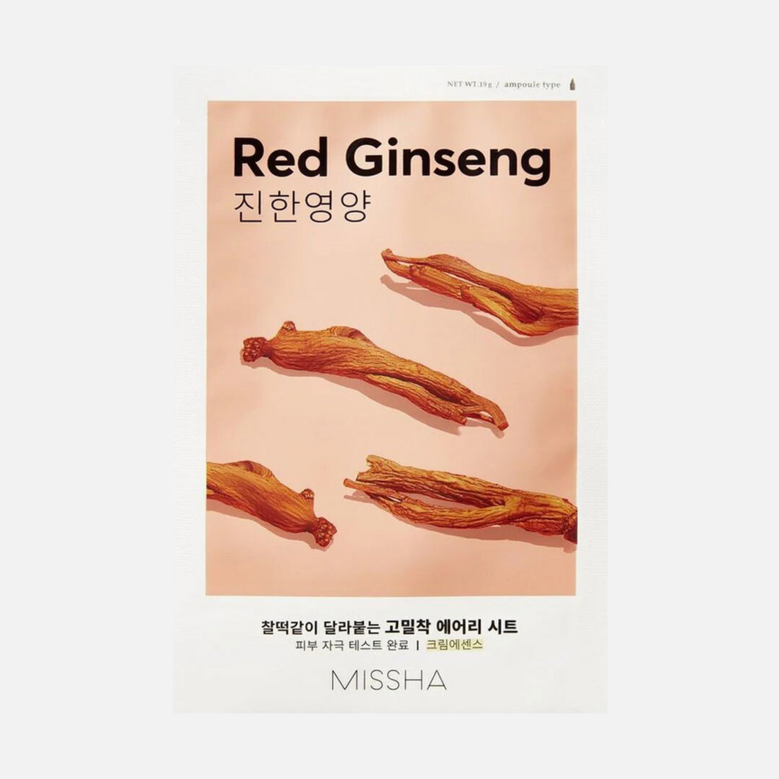 MISSHA Airy Fit Sheet Mask (Red Ginseng)