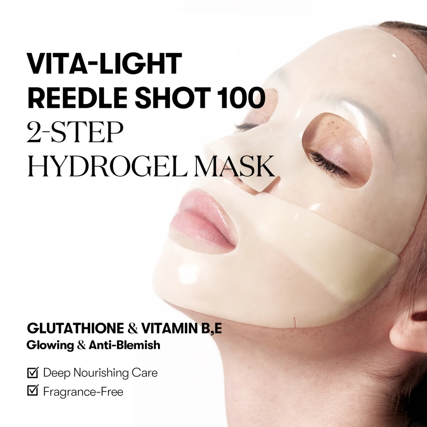 VT Cosmetics Vita-Light Reedle Shot 100 2Step Hydrogel mask