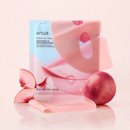 Anua Peach 70 Niacin Brightening Collagen Mask