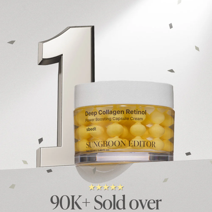 Sungboon Editor Deep Collagen Retinol Power Boosting Capsule Cream