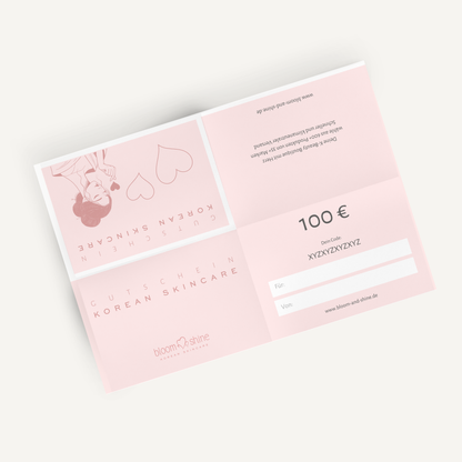 Bloom &amp; Shine Geschenkgutschein