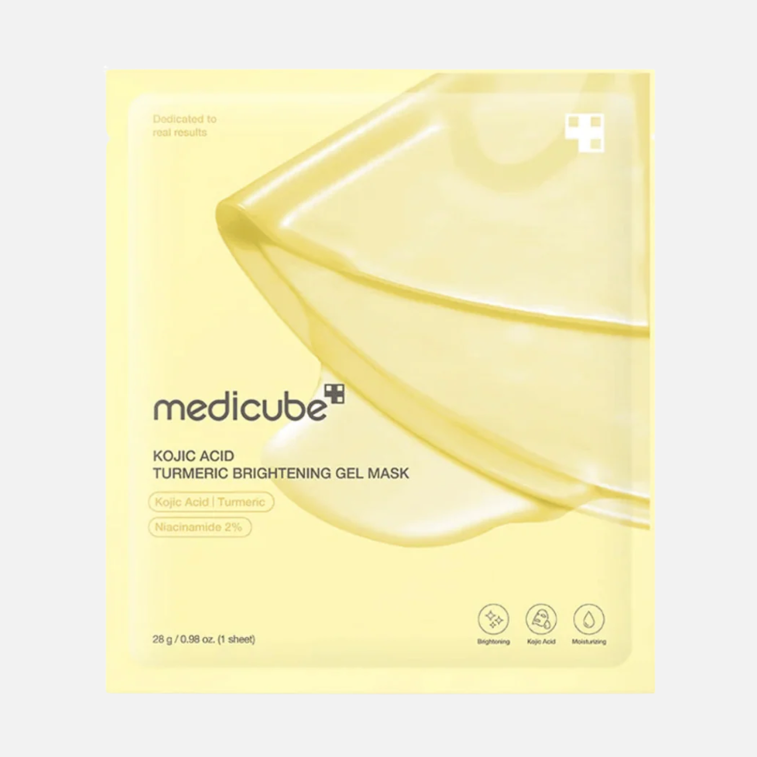 Medicube Kojic Acid Turmeric Brightening Gel Mask
