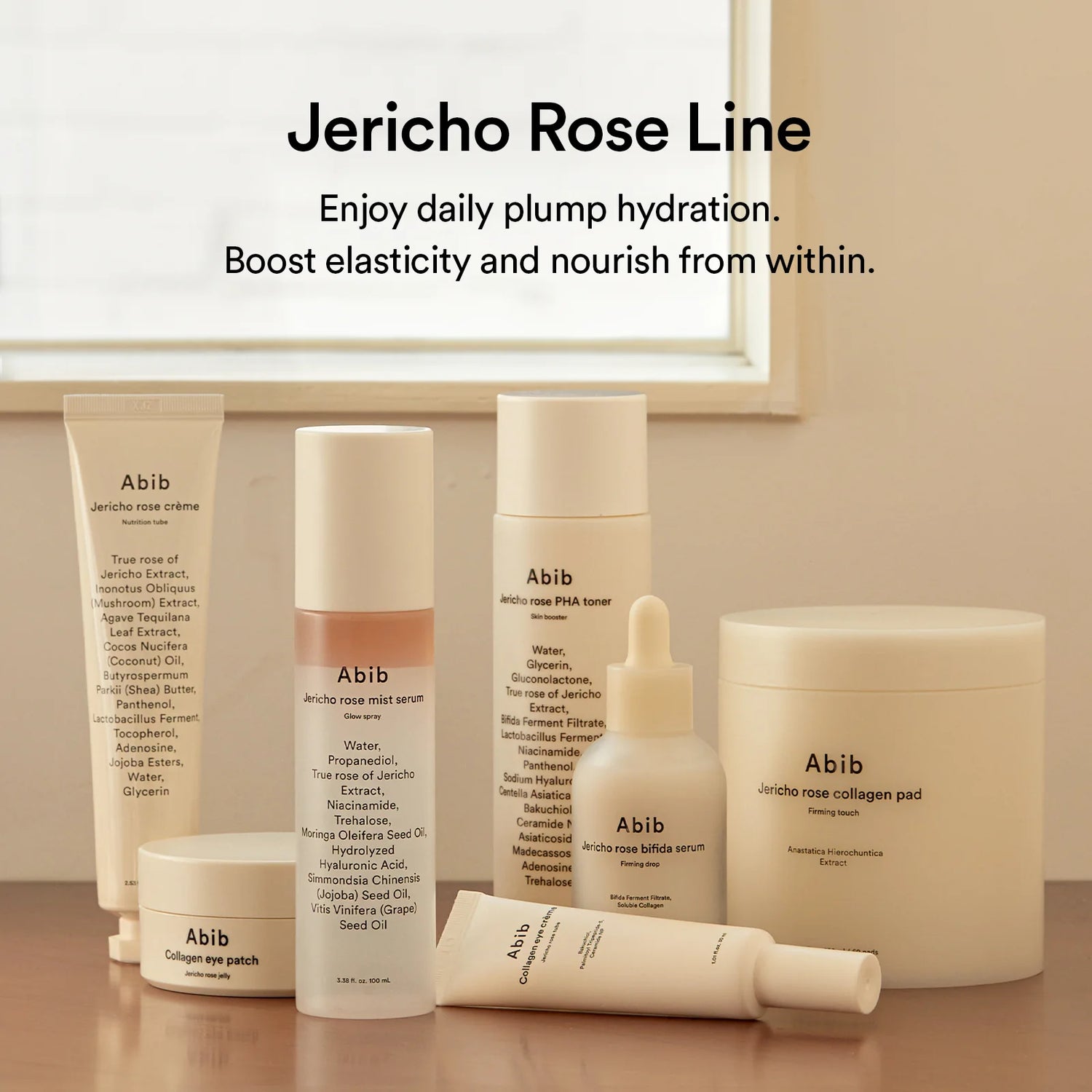 Abib Jericho Rose Mist Serum Glow Spray