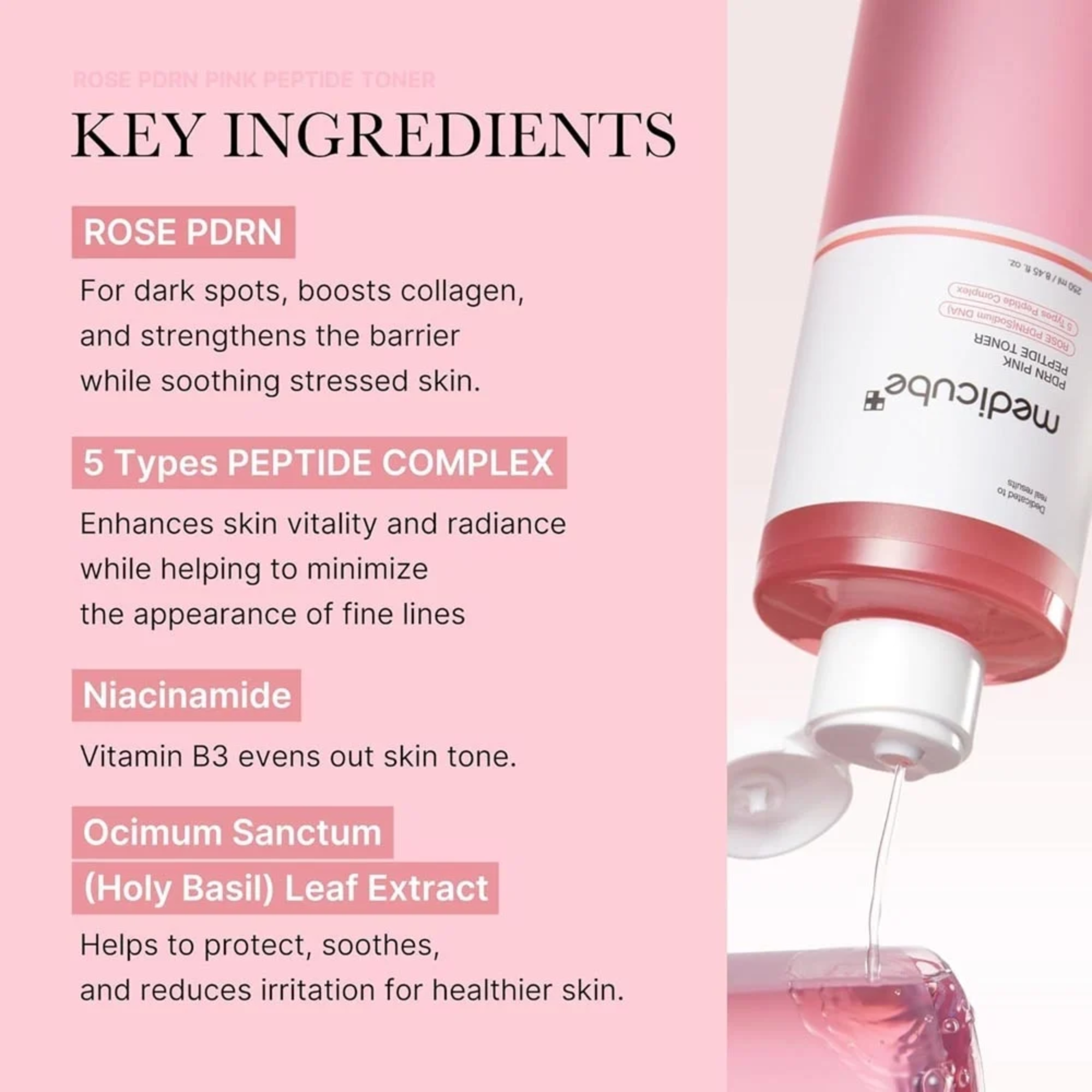 Medicube PDRN Pink Cica Soothing Toner