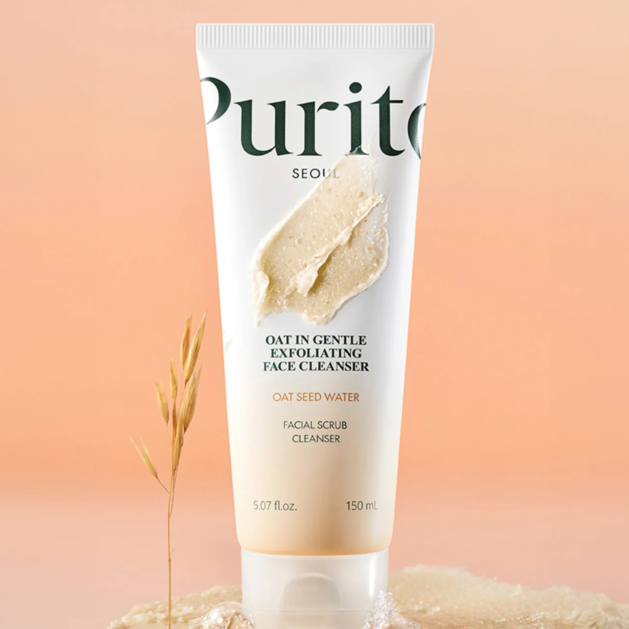 Purito Oat In Gentle Exfoliating Face Cleanser 150ml