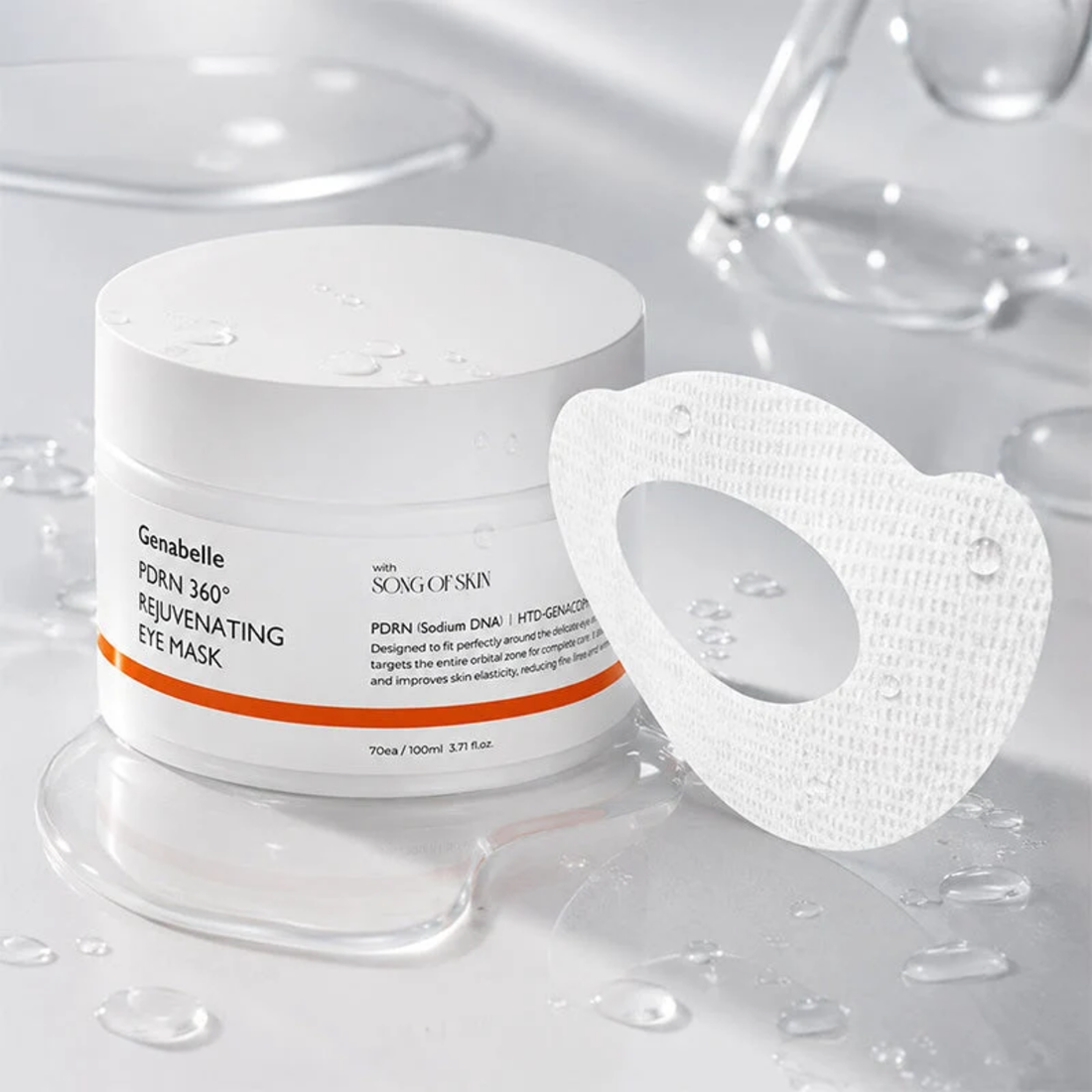 Genabelle PDRN 360 Rejuvenating Eye Mask 70 Stück